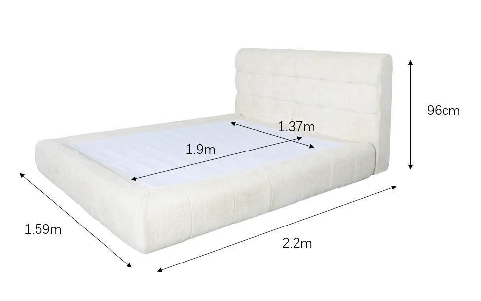 8 Double Bed Mali Bedframe, 8 of 8