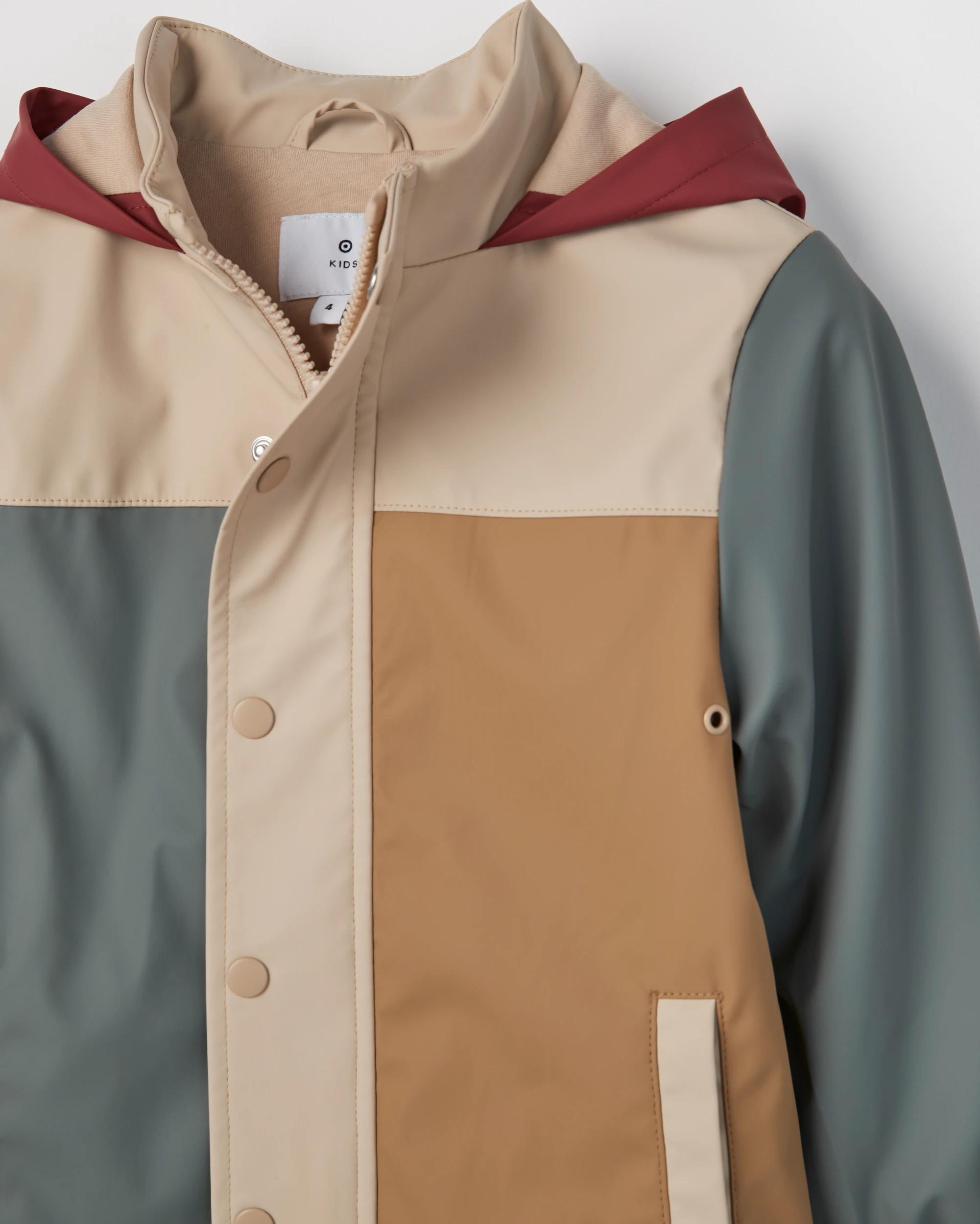6 Target Kids Spliced Hooded Spray Jacket MULTI, 6 of 6