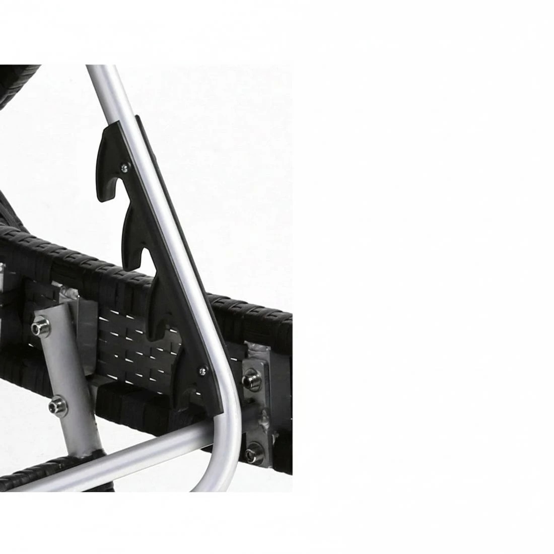 4 Gardeon Sun Lounge Wicker Lounger Outdoor Furniture Beach Chair Armrest Adjustable - Black, 4 of 7