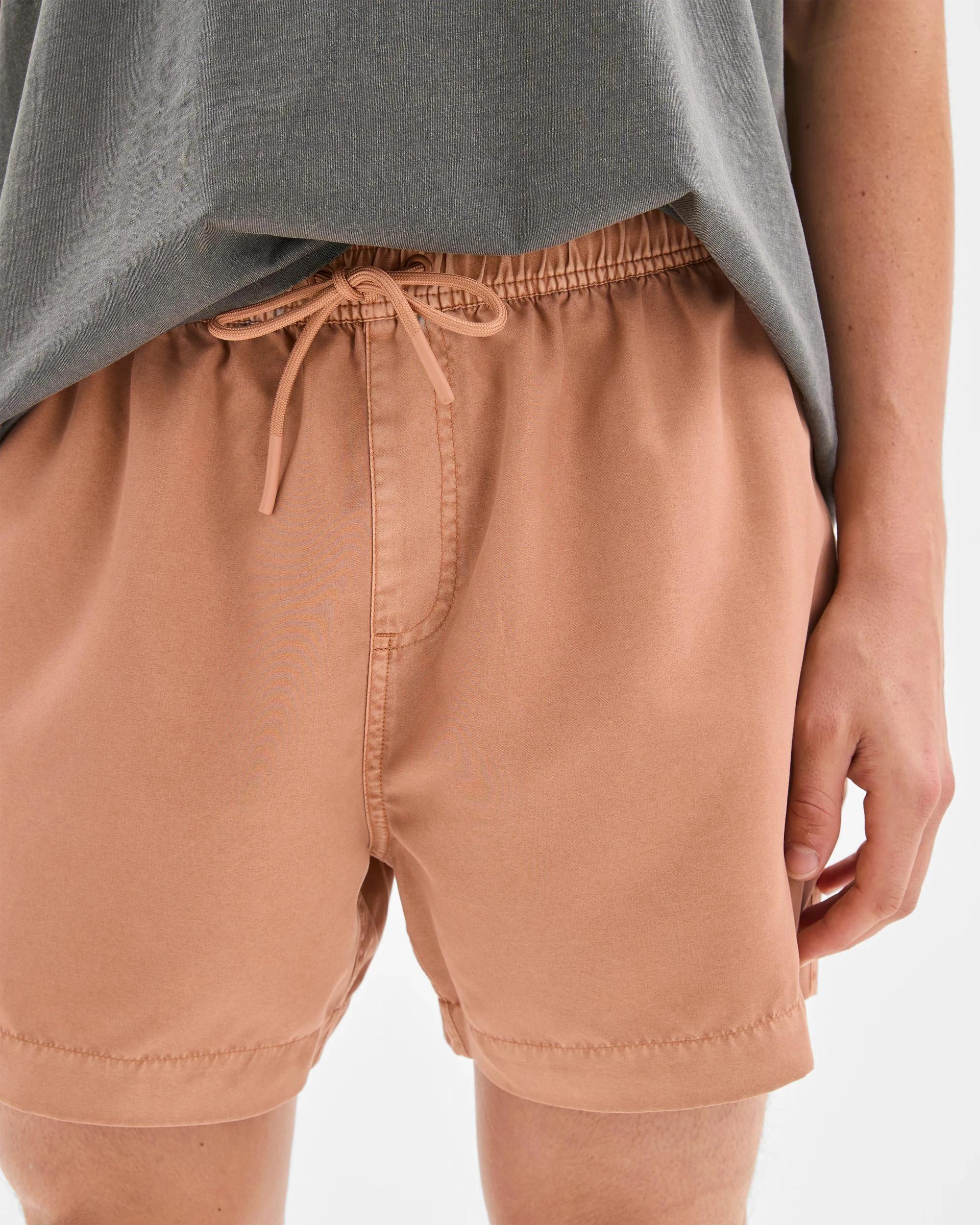 5 Washed Swim Shorts - Commons WASHED CORAL, 5 of 5