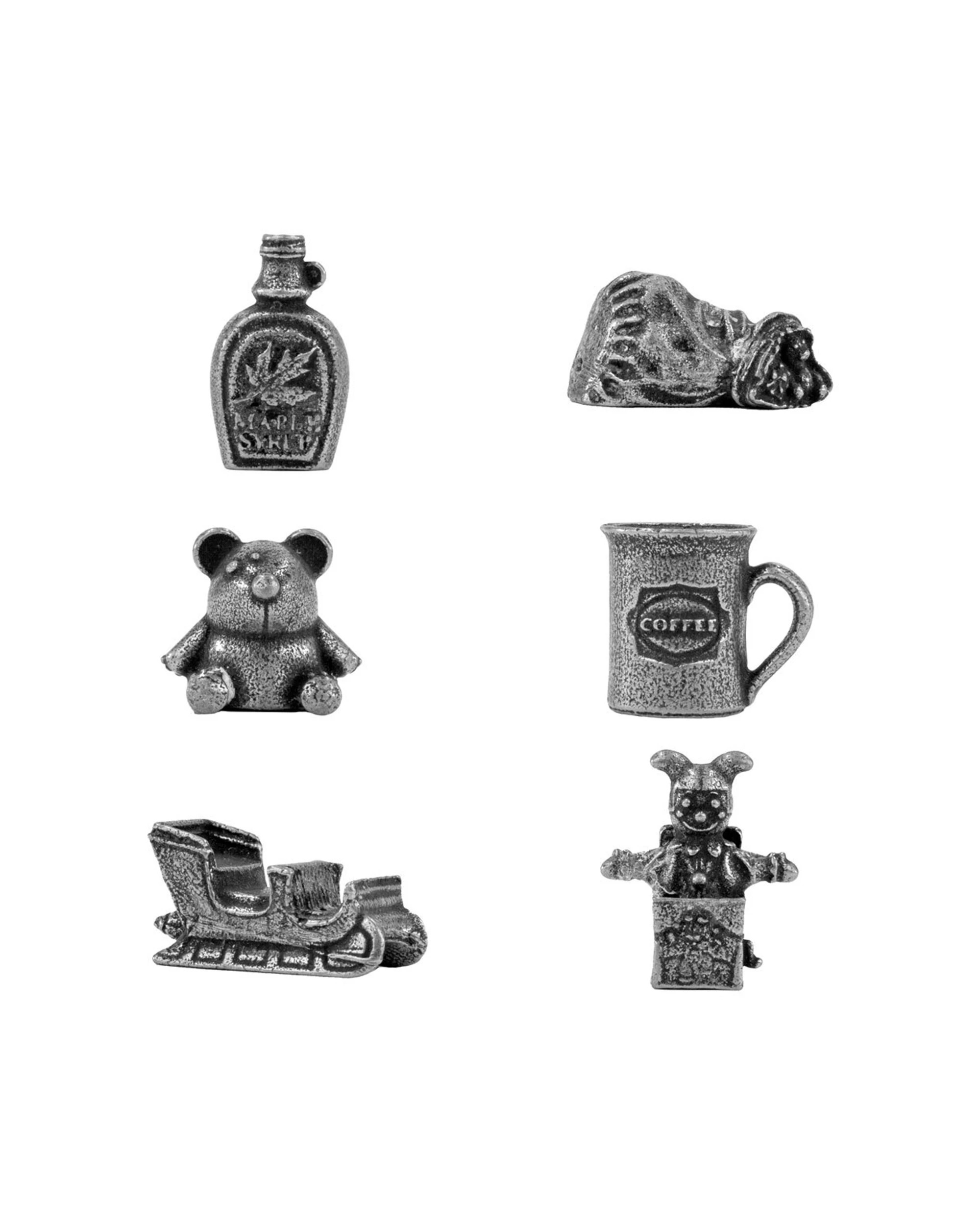 6 MONOPOLY Elf Edition Tabletop Festive Themed Family Board Game - Multi, 6 of 6