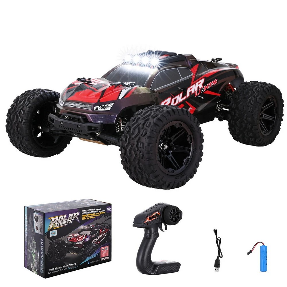 Keezi Kids Remote Control Car Off-Road Truck with Lights Electric