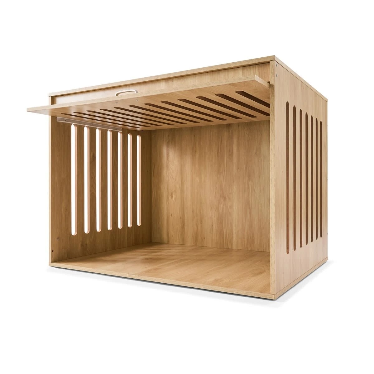 2 Pet Crate Wooden Oak - Extra Large, 2 of 8