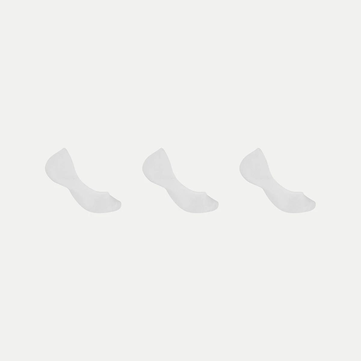 2 3 Pack No Show Socks WHITE, 2 of 3