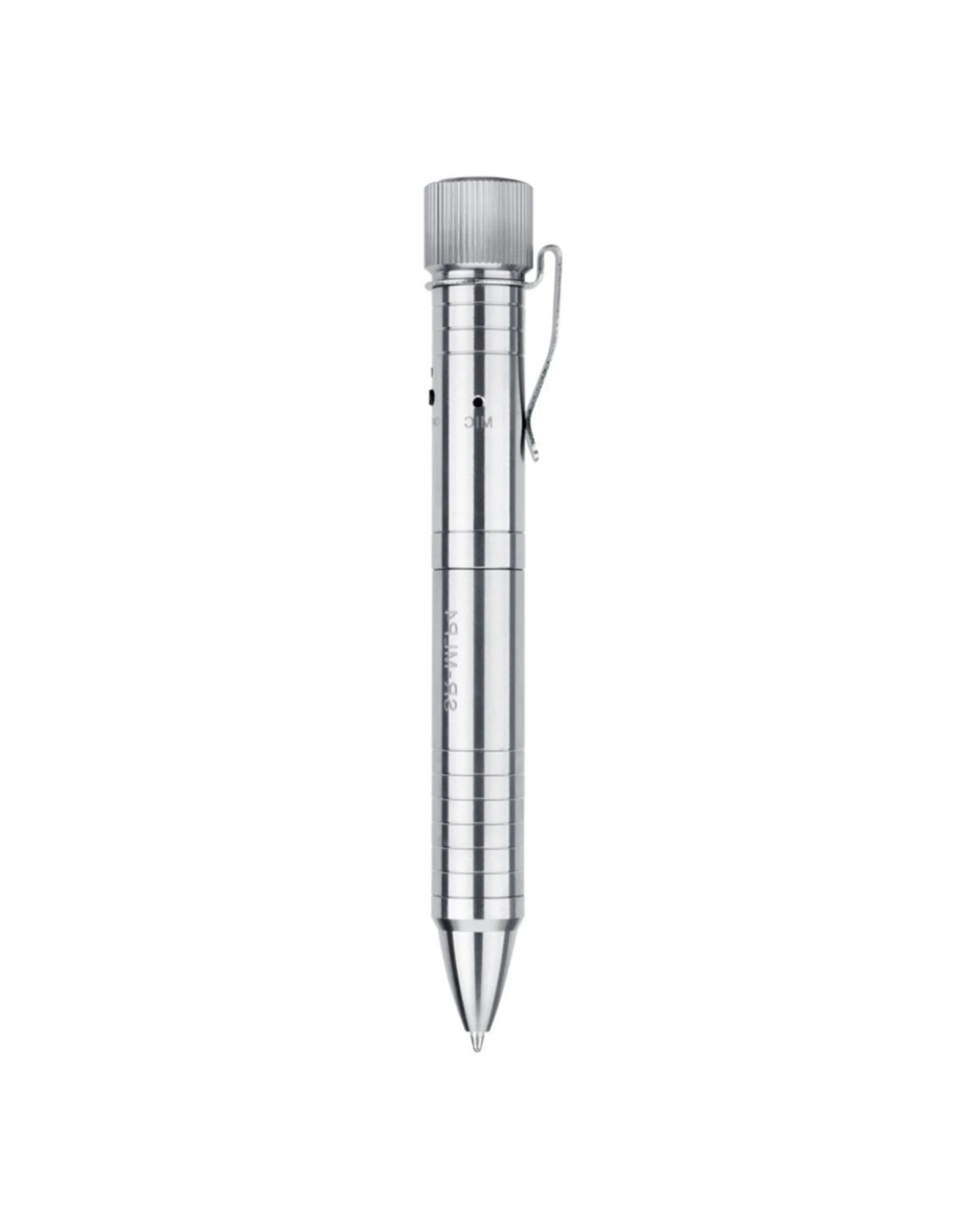1 Saramonic SR-MLP4 Multi-Functional Pen with Voice recorder and flashlight - Silver, 1 of 5
