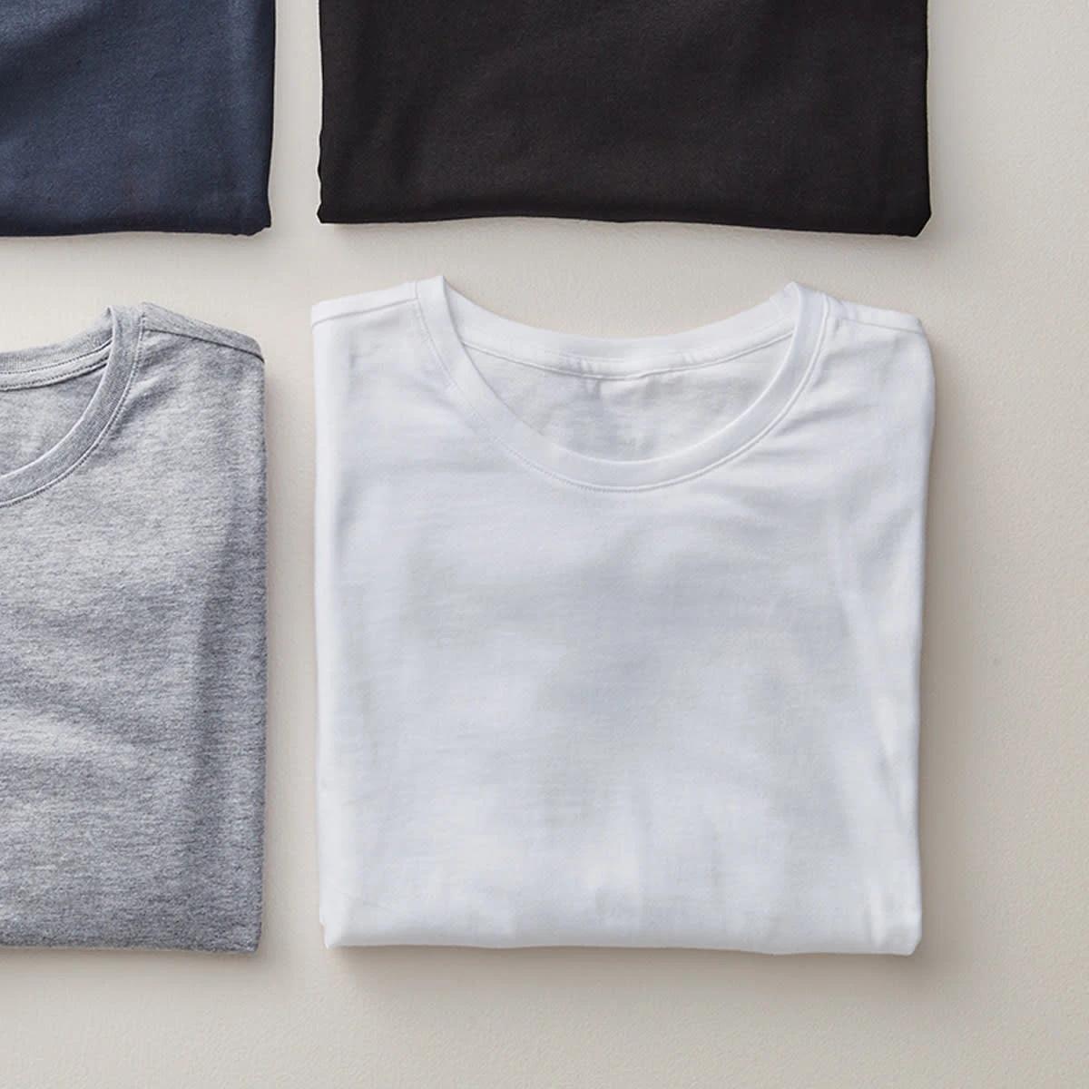 7 Plain Crew Neck T-shirt WHITE, 7 of 7