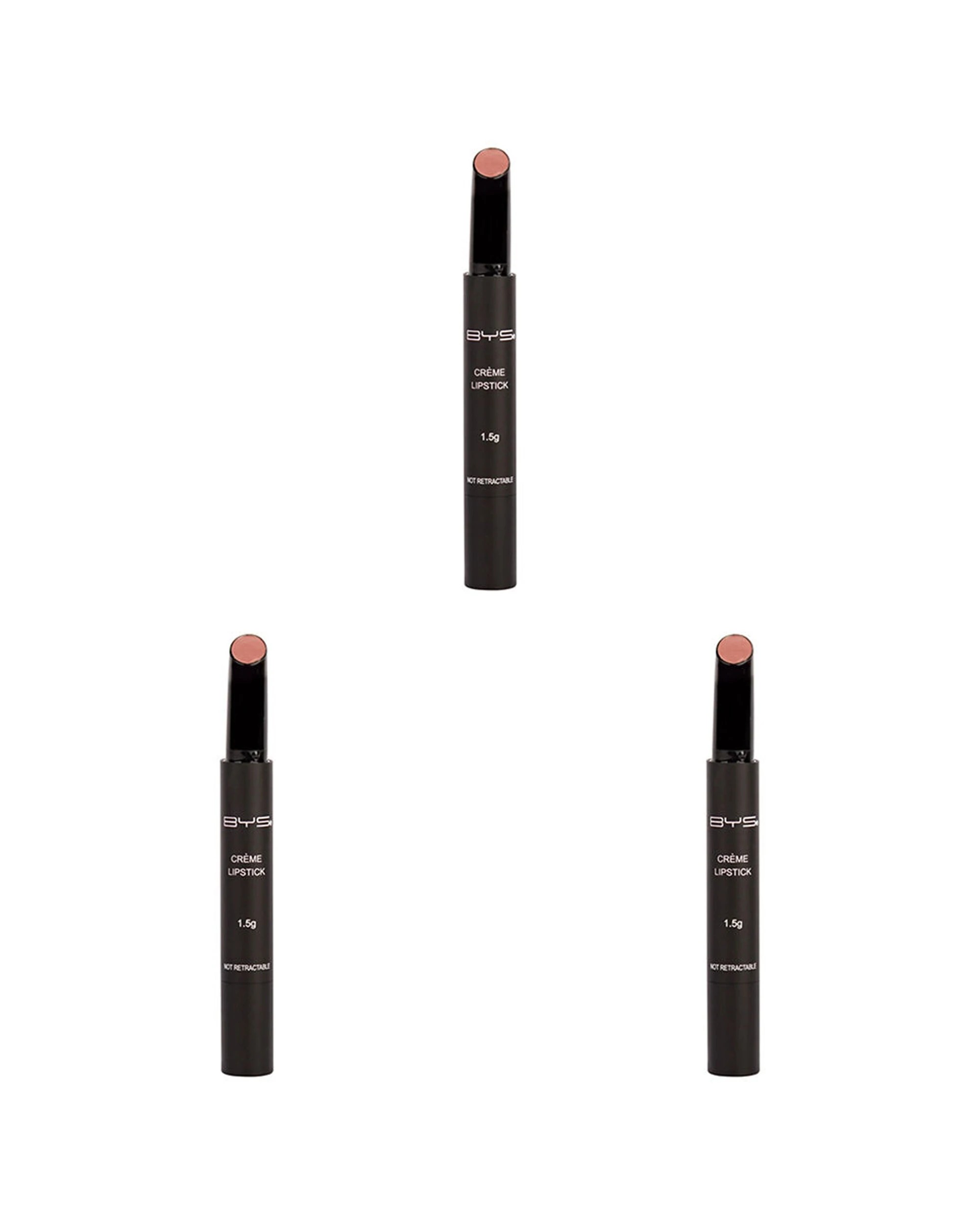 1 BYS Creme Lipstick Christie 3PK Makeup 1.5g - Multi, 1 of 1