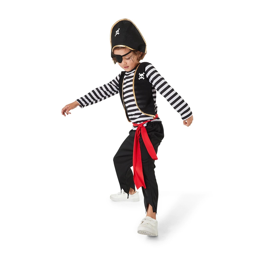2 5 Piece Pirate Costume - Ages 4-6, 2 of 10