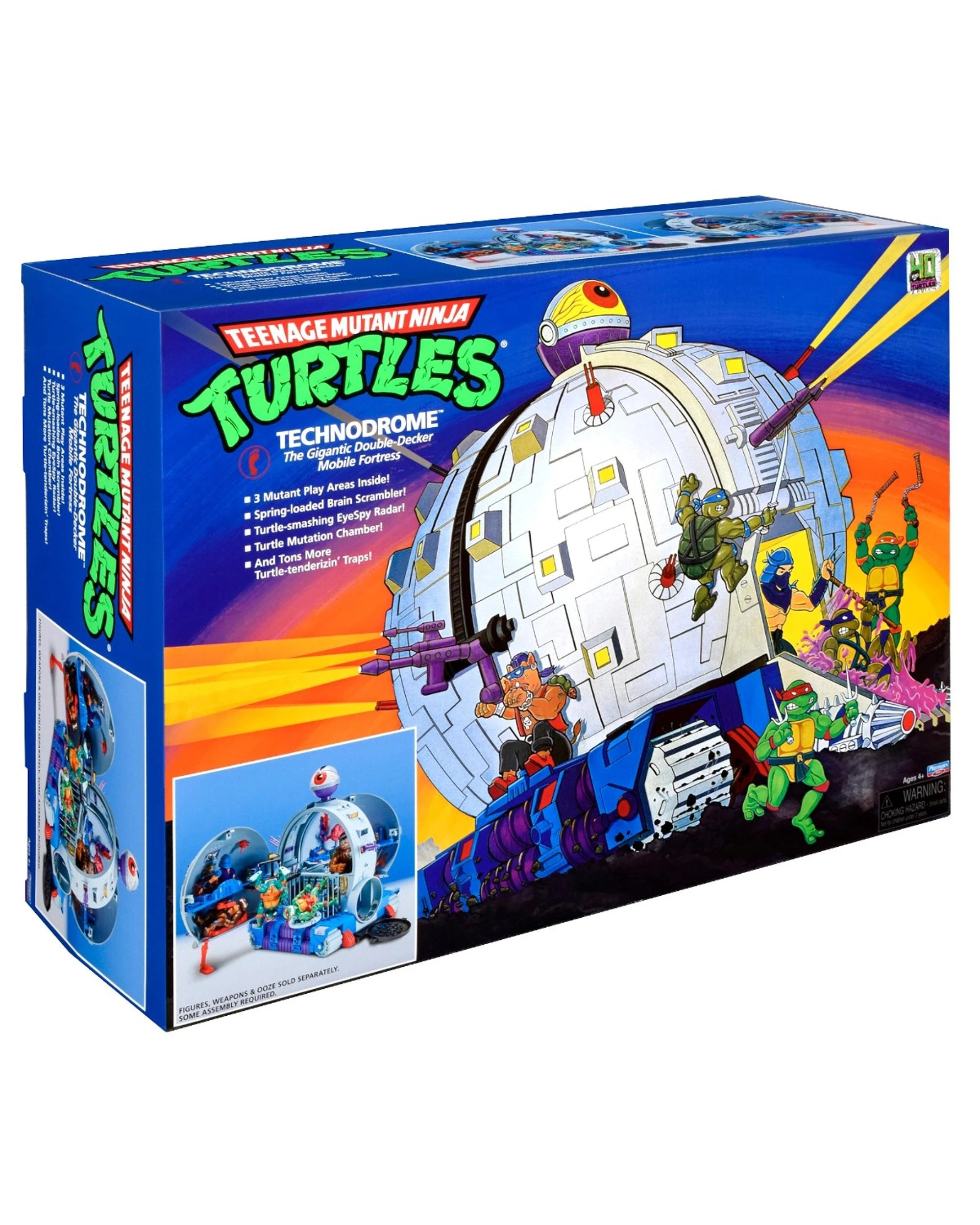 1 Teenage Mutant Ninja Turtles Classic Technodrome Playset, 1 of 10
