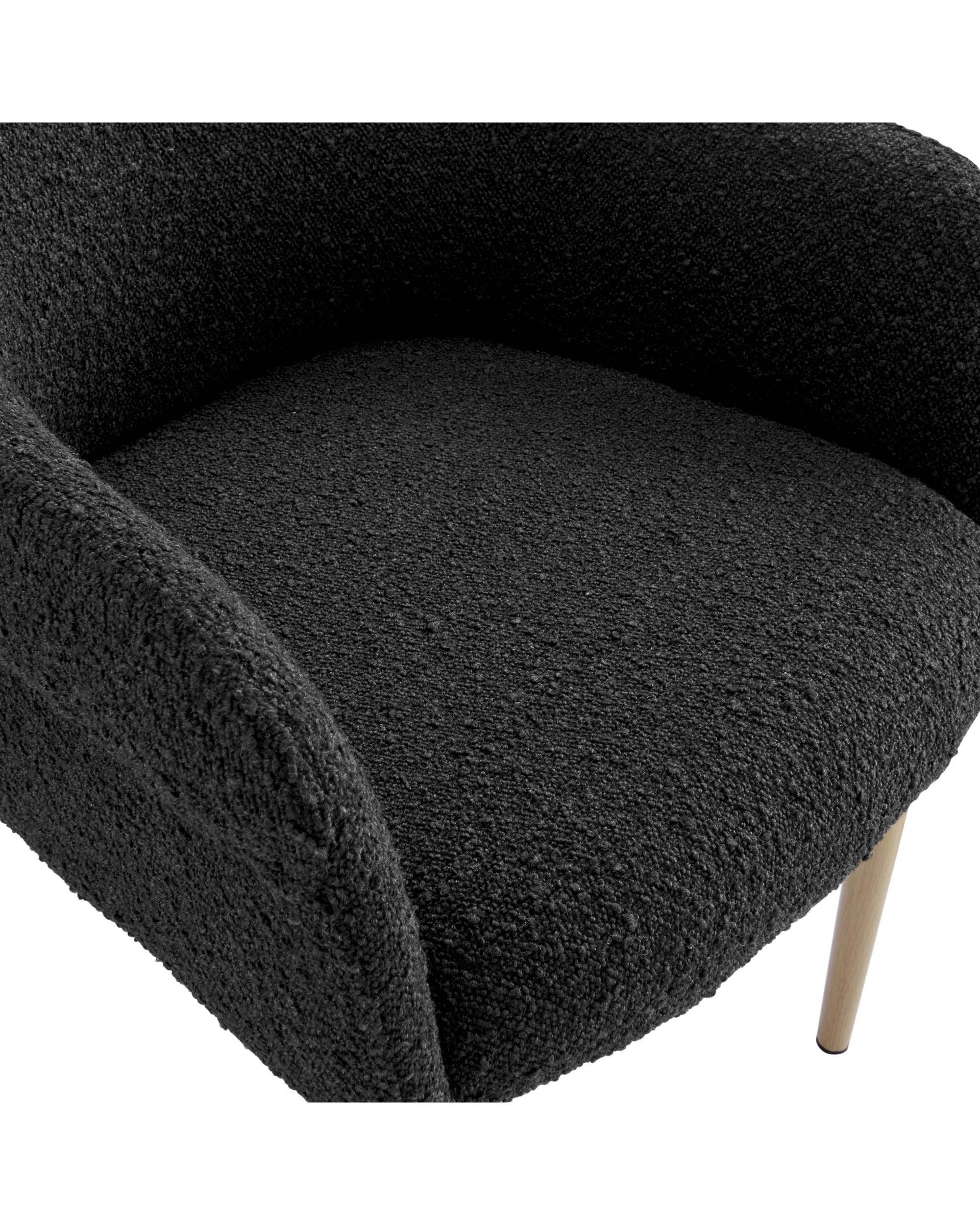 8 Kodu Dining Chairs Pair (Set of 2) - Black, 8 of 10