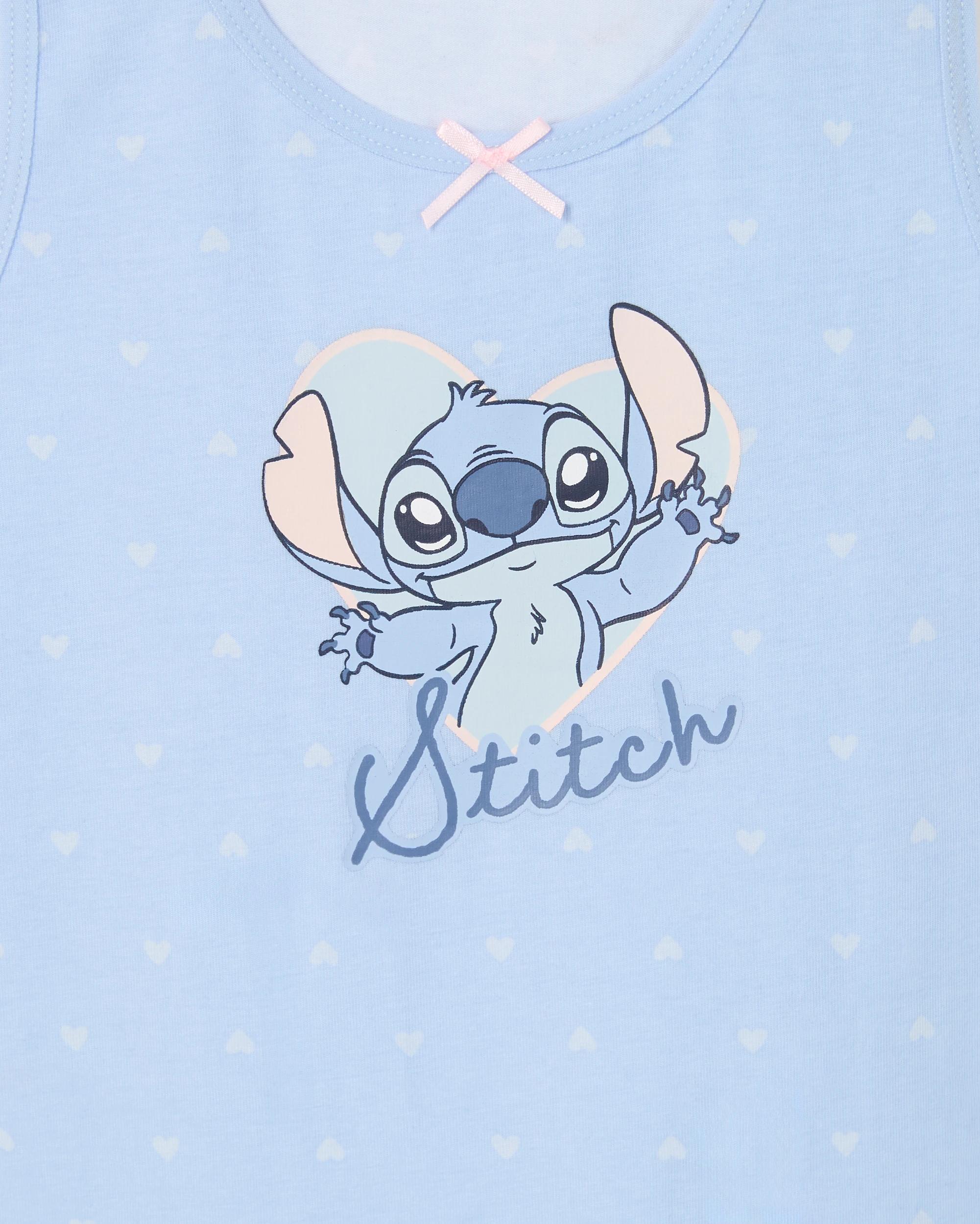 4 Disney Lilo & Stitch Australian Cotton 2 Pack Girls Singlets LILO & STITCH, 4 of 4