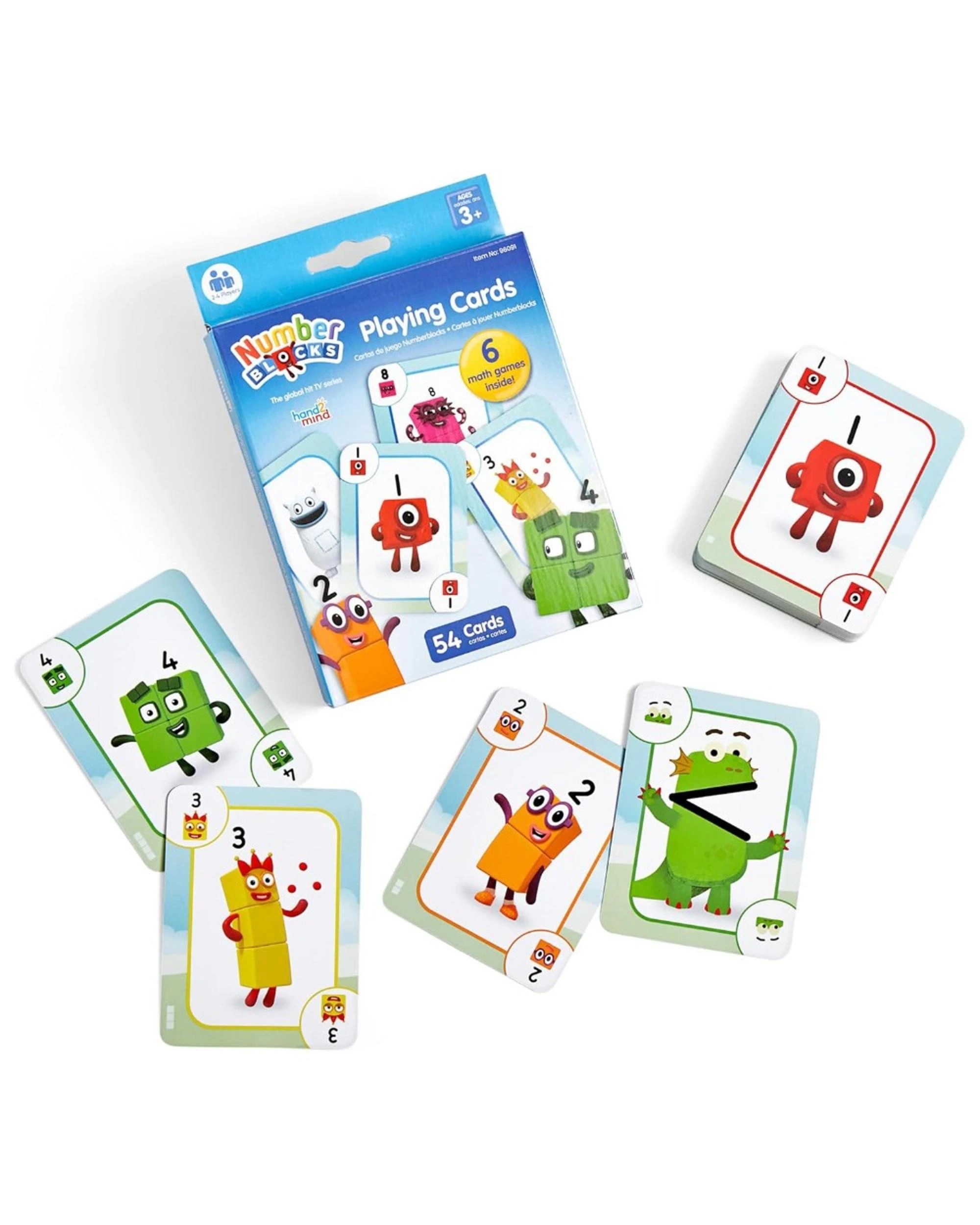 2 Numberblocks Playing Cards, 2 of 3