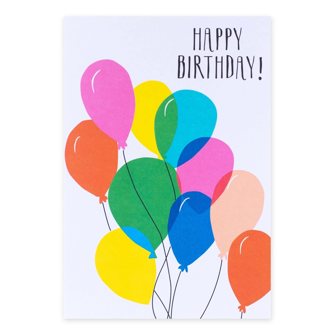 3 Creative Publishing from Hallmark Birthday Card - Balloons, 3 of 3