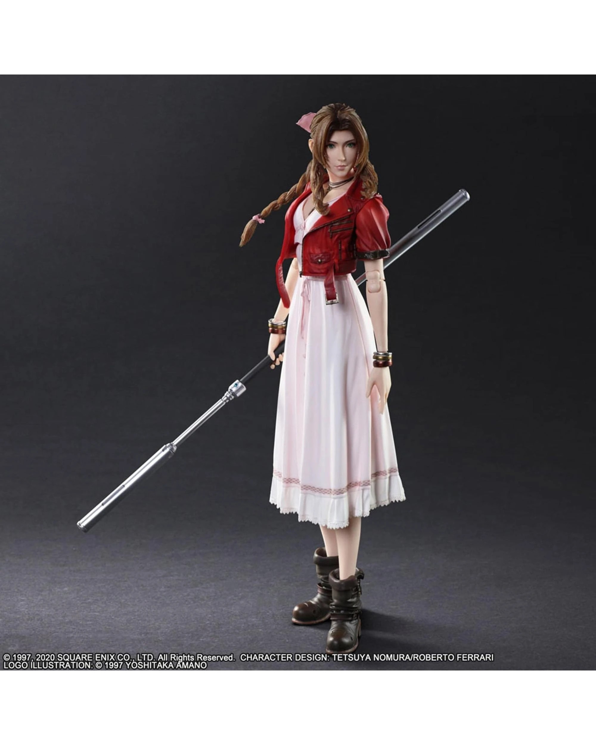 4 Final Fantasy VII Rebirth Play Arts Kai Aerith Gainsborough Figure, 4 of 9
