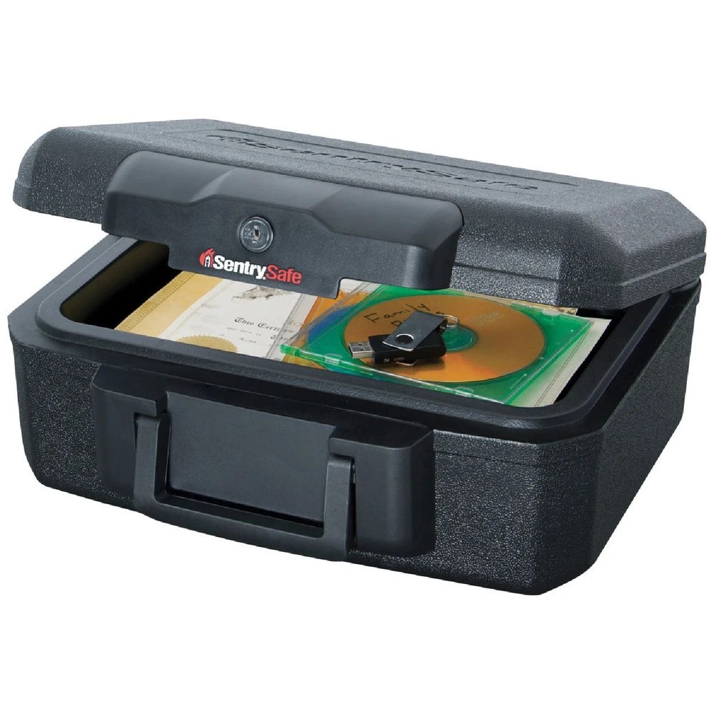 1 Sentry Safe 5L Fire Resistant Chest, 1 of 4