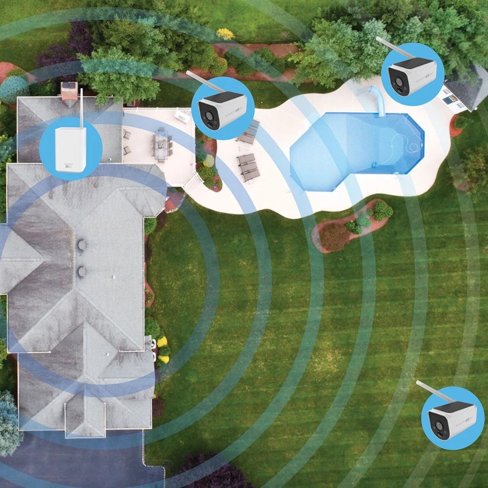 5 Swann MaxRanger4K Long Ranger Solar Security System 4 Pack, 5 of 8