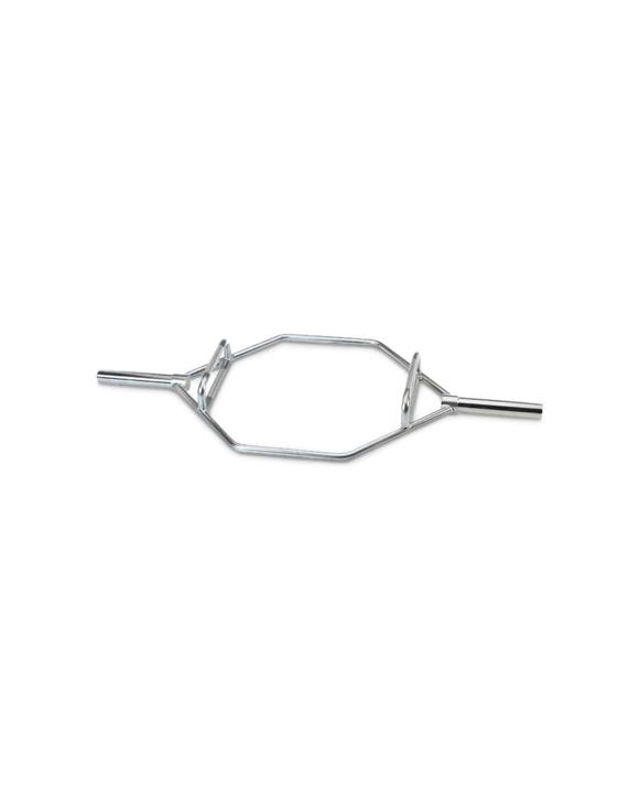 Bodyworx Olympic Hex Trap Bar V2 320 KG Capacity 160x61cm Strength Training - Silver