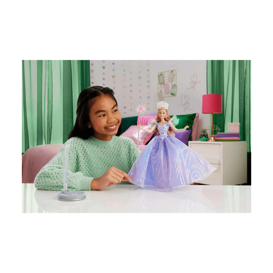 6 Universal Pictures’ Wicked: For Good Deluxe Glinda Doll & Accessories - Purple, 6 of 6