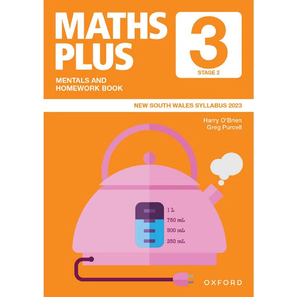 1 Maths Plus NSW Curriculum Mentals & Homework Book 3, 1 of 1