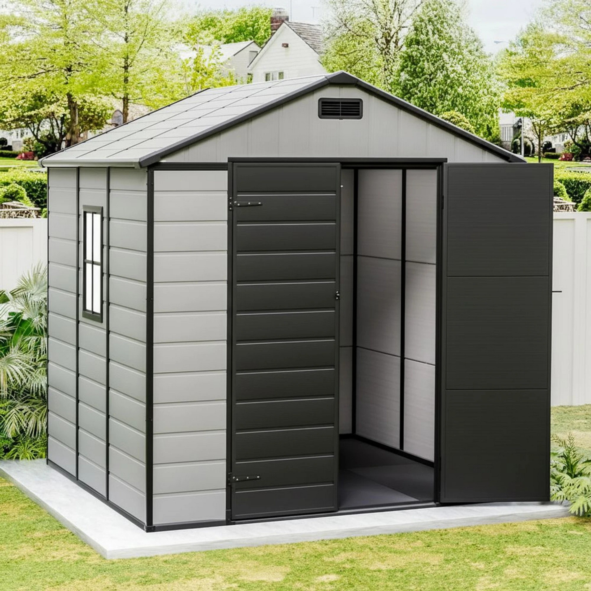 2 Giantz Garden Shed Sheds Outdoor Storage Tool Workshop House Shelter - Multi, 2 of 8
