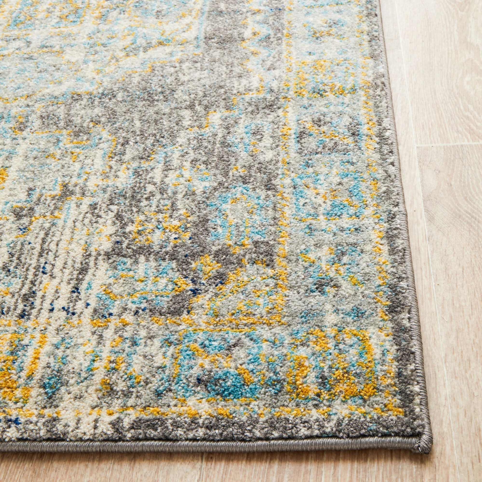 6 Common Ground Rugs Era 944 400x80cm - Large Runner Rug - Grey, 6 of 8