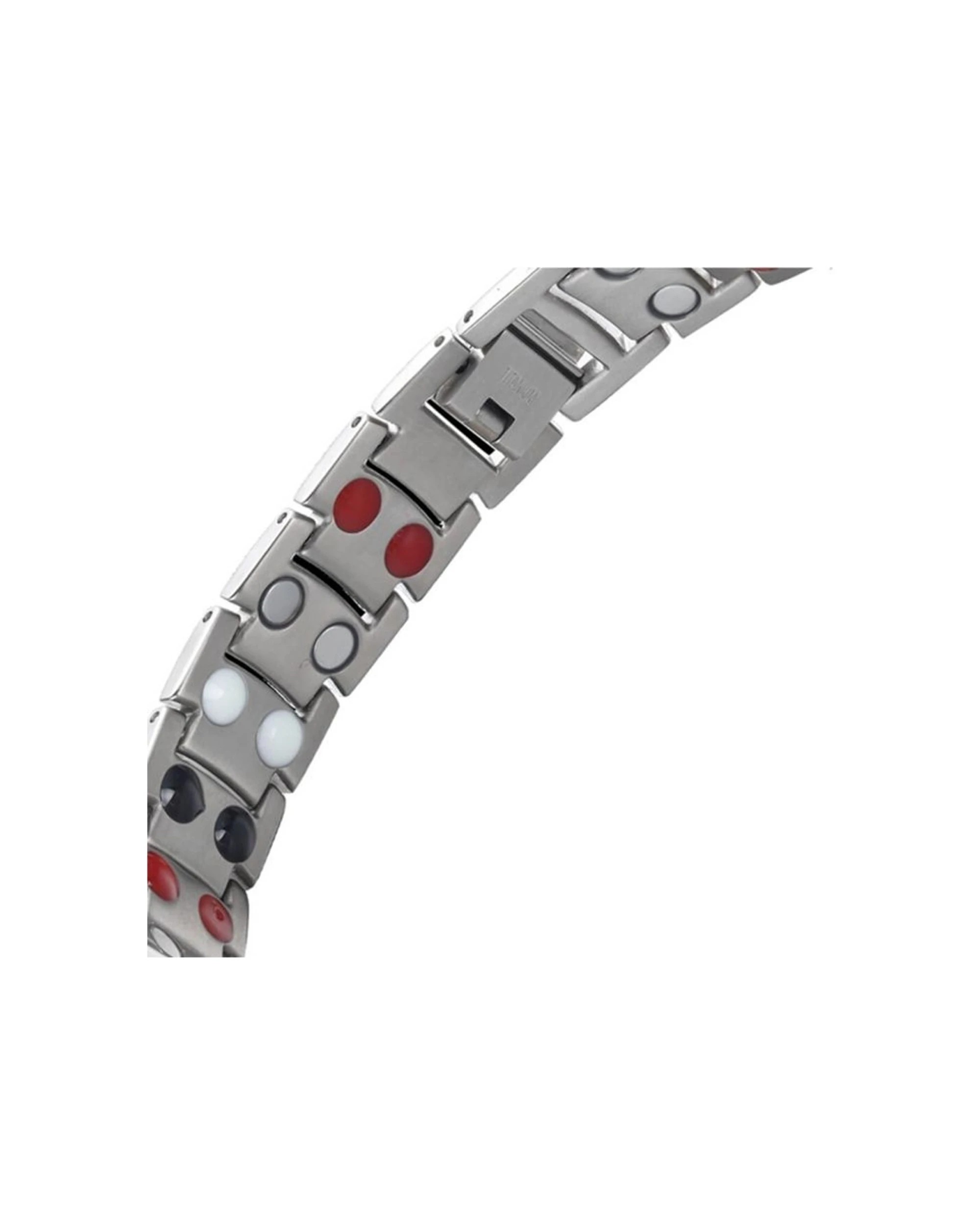 2 Activease Dick Wicks Titanium 4 Health Elements Bracelet One Size - Silver - Silver, 2 of 6