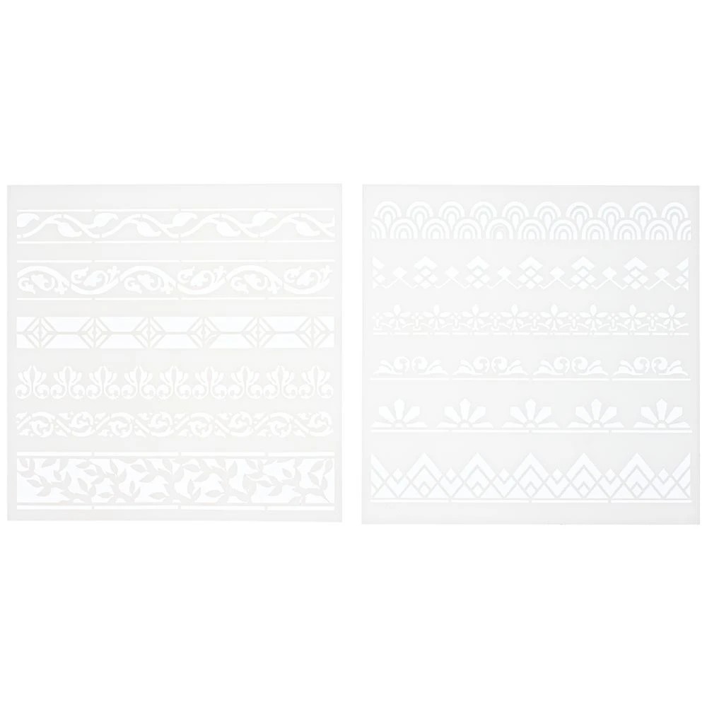 2 Born Border Stencil Set, 2 of 2