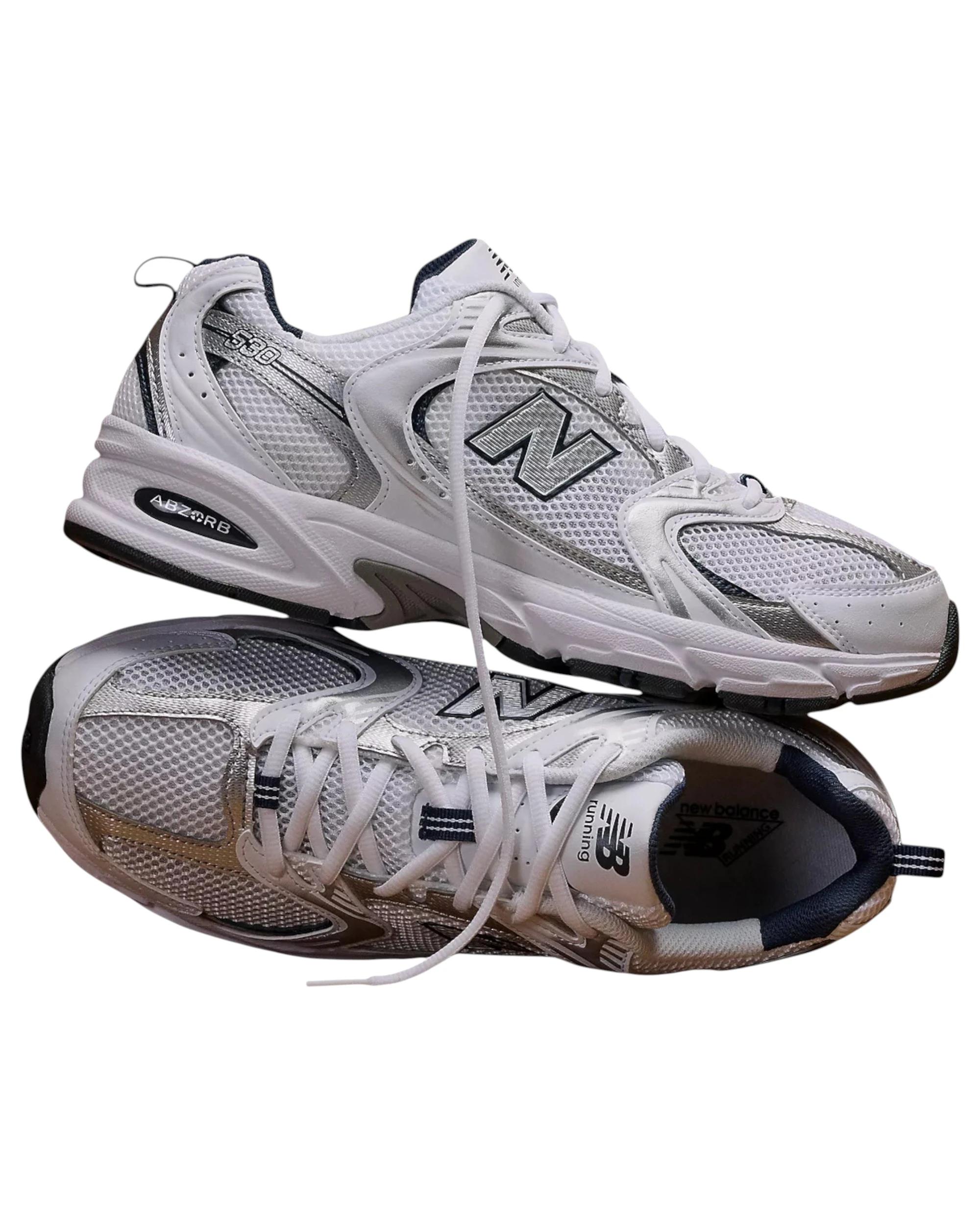 5 New Balance Unisex 530 Athletic Shoes WHITE, 5 of 5