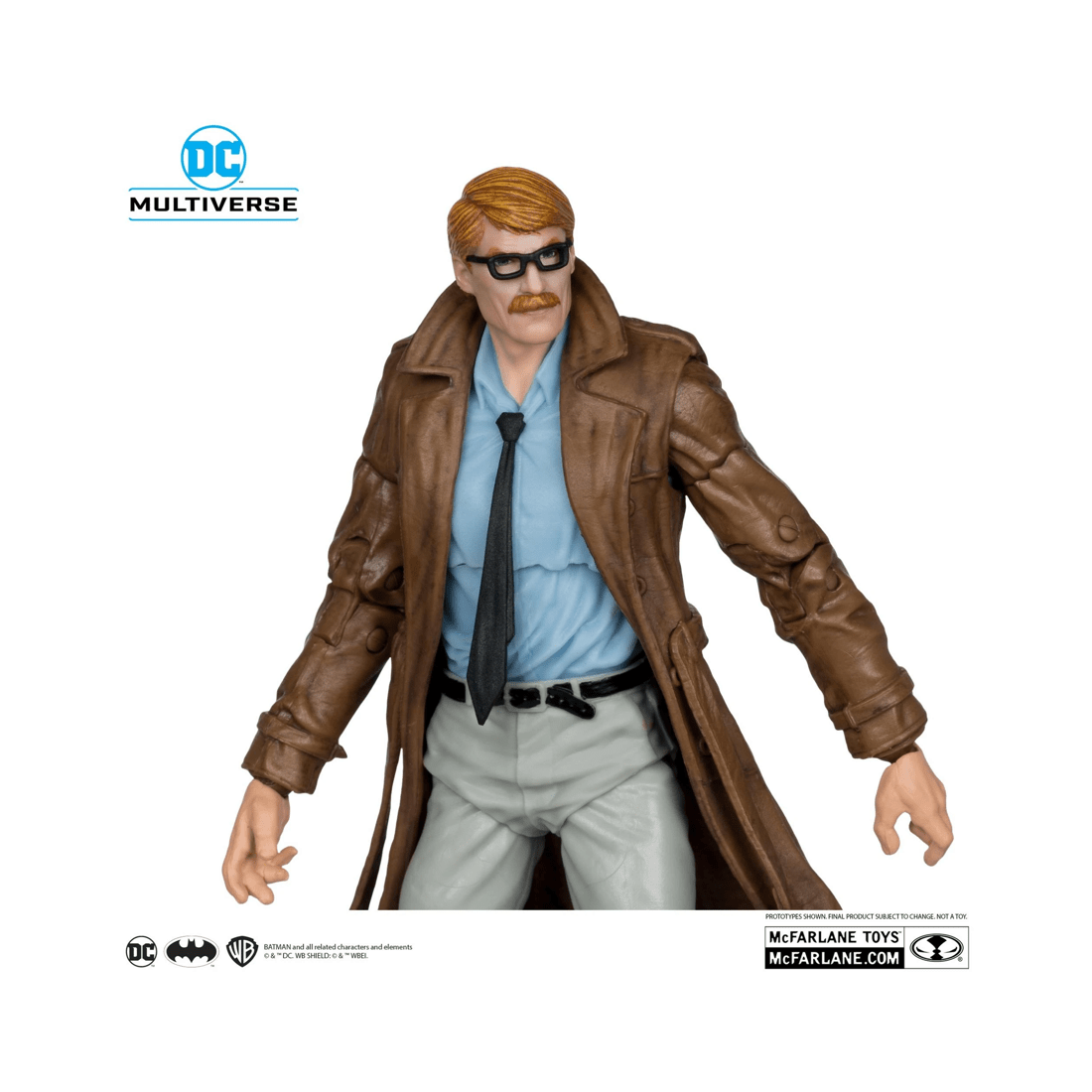 4 McFarlane Toys DC Multiverse Gold Label Batman Year One Part Four Lieutenant James Gordon 7 inch Figure, 4 of 9