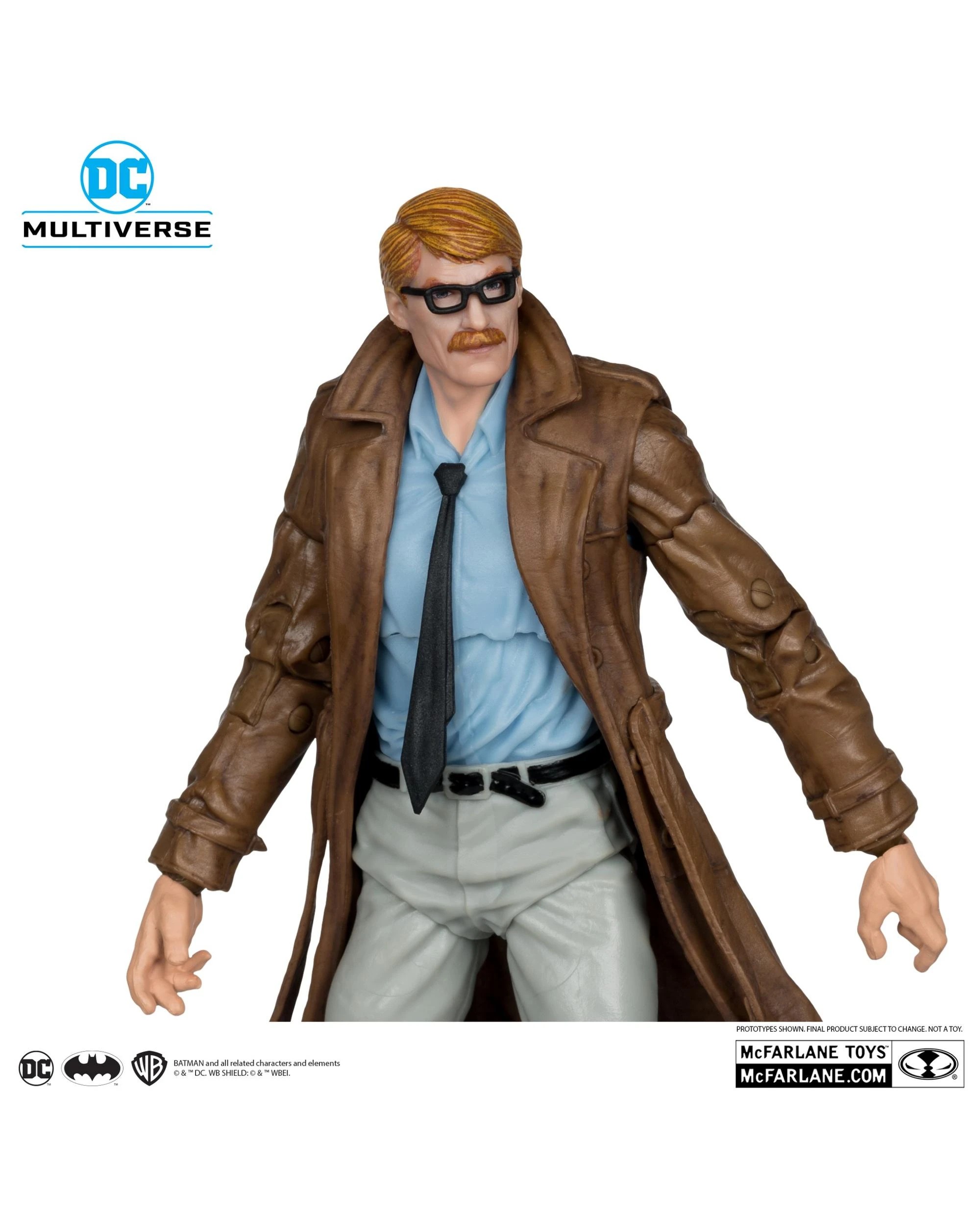 4 DC Multiverse Gold Label Batman Year One Part Four Lieutenant James Gordon 7 inch Figure, 4 of 9
