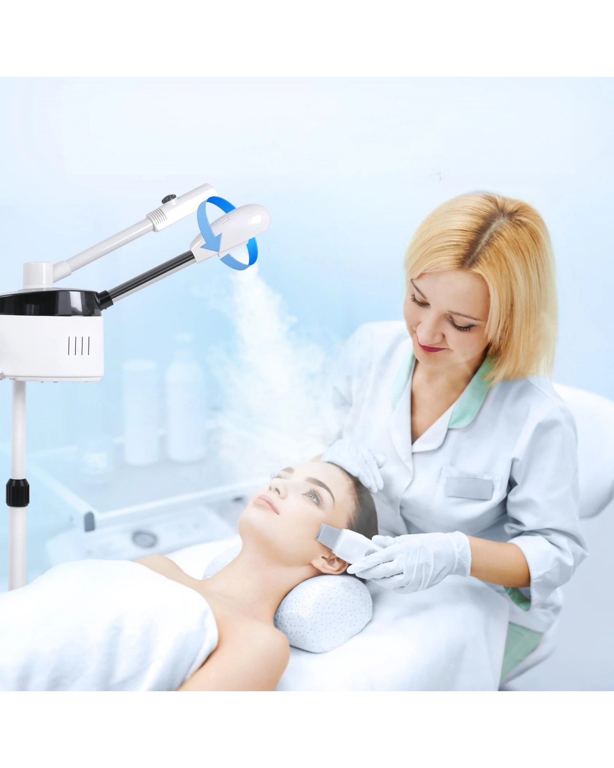 7 Advwin Facial Steamer for Clean Skin - White, 7 of 8