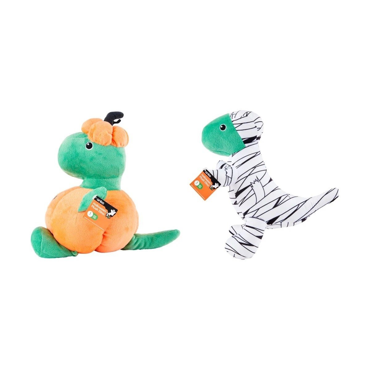 3 Pet Toy Halloween Dino Plush - Assorted, 3 of 3