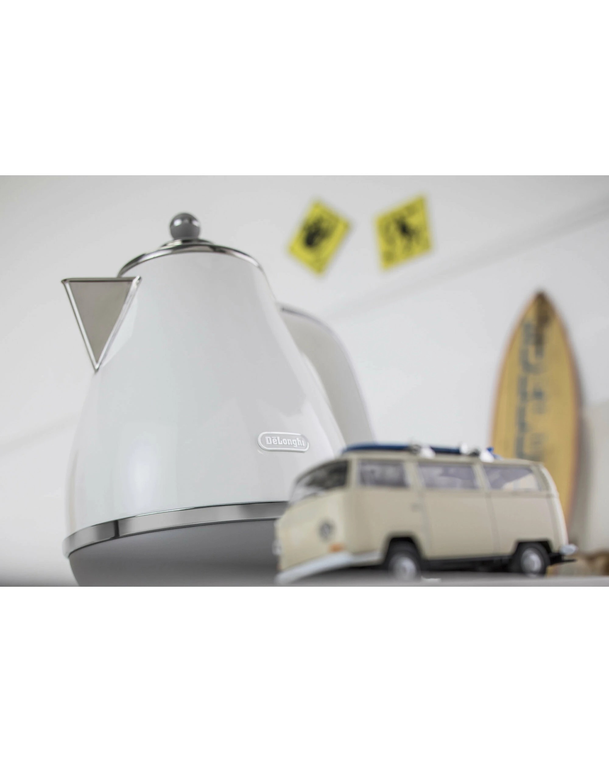 5 DeLonghi 1.7 Litre Icona Capitals Kettle - Sydney White, 5 of 5