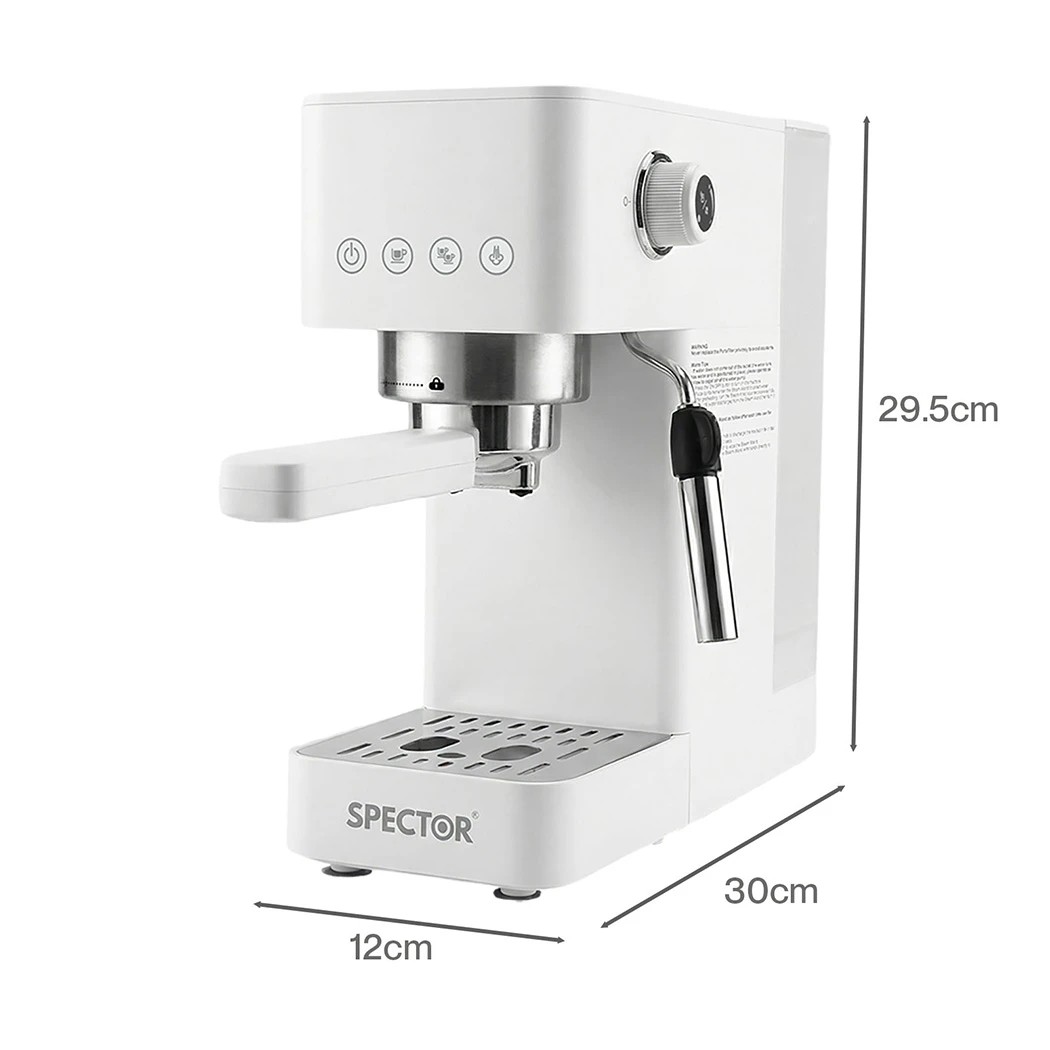 3 Spector Coffee Machines,1350W,20-Bar-Professional-Espresso-Machine, 3 of 8