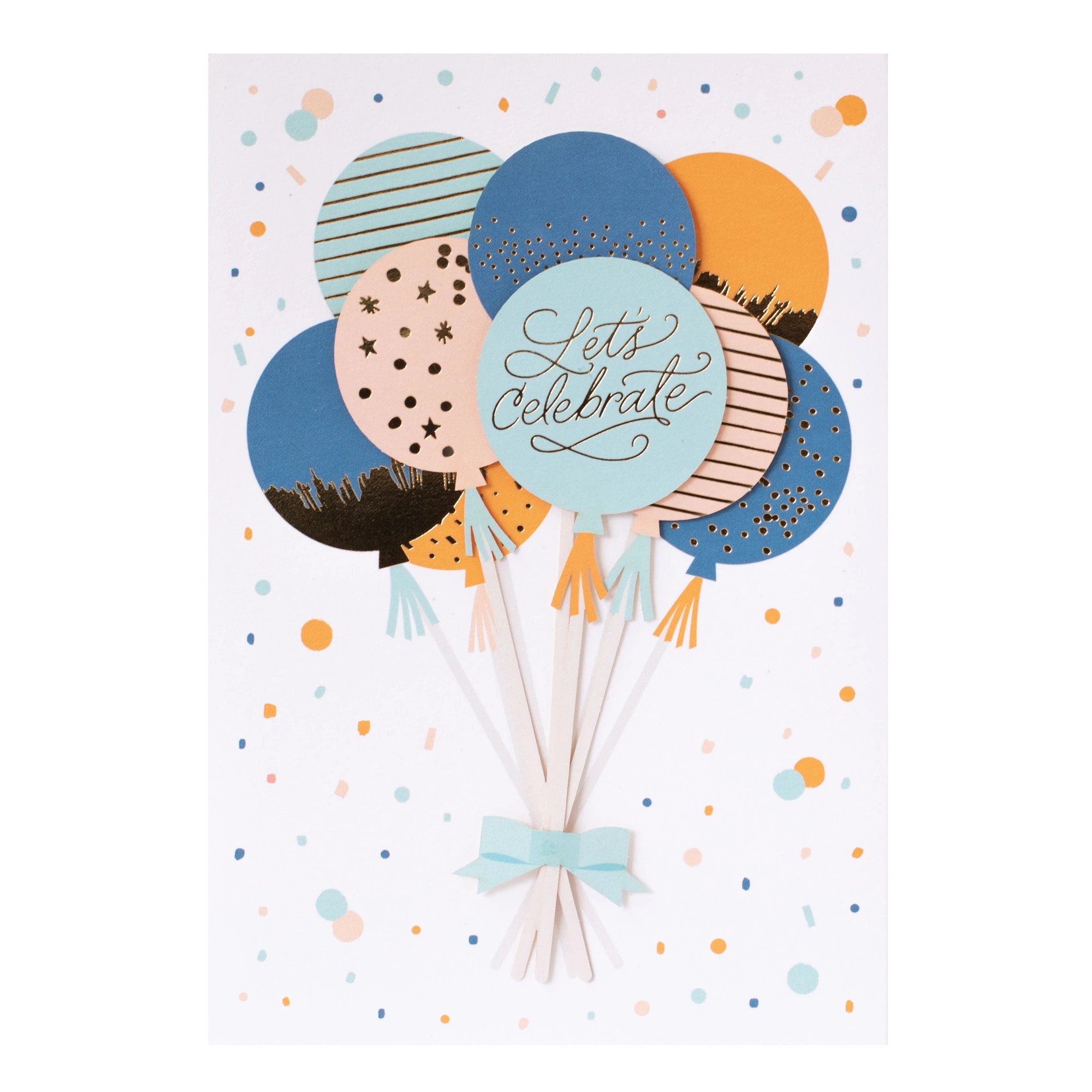 3 Hallmark's Signature Birthday Card - Let's Celebrate, 3 of 3