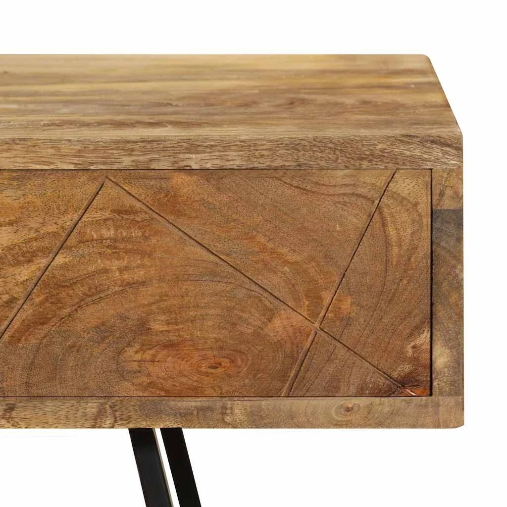 9 vidaXL Desk Ample Storage - Brown, 9 of 10
