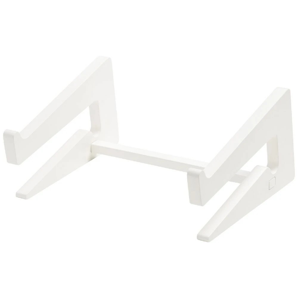 1 Otto MDF Laptop Stand White, 1 of 2