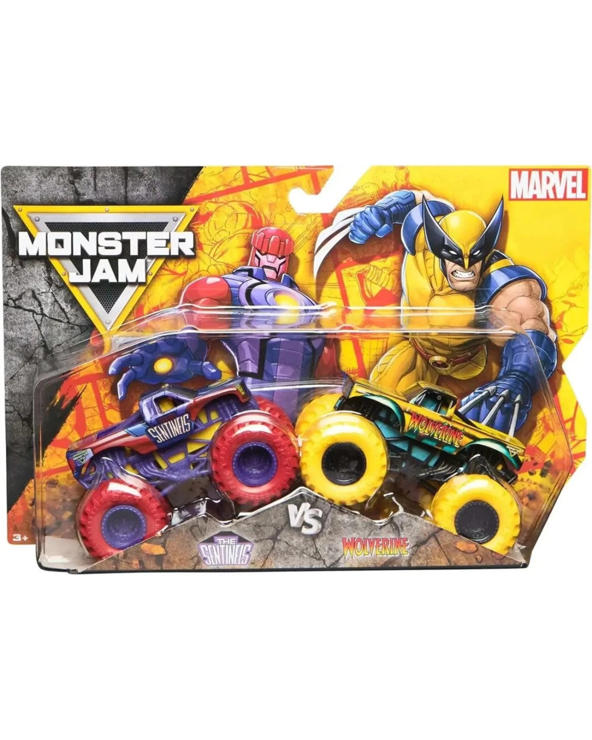 1 Monster Jam The Sentinels vs Wolverine 1:64 Scale 2 Pack, 1 of 1