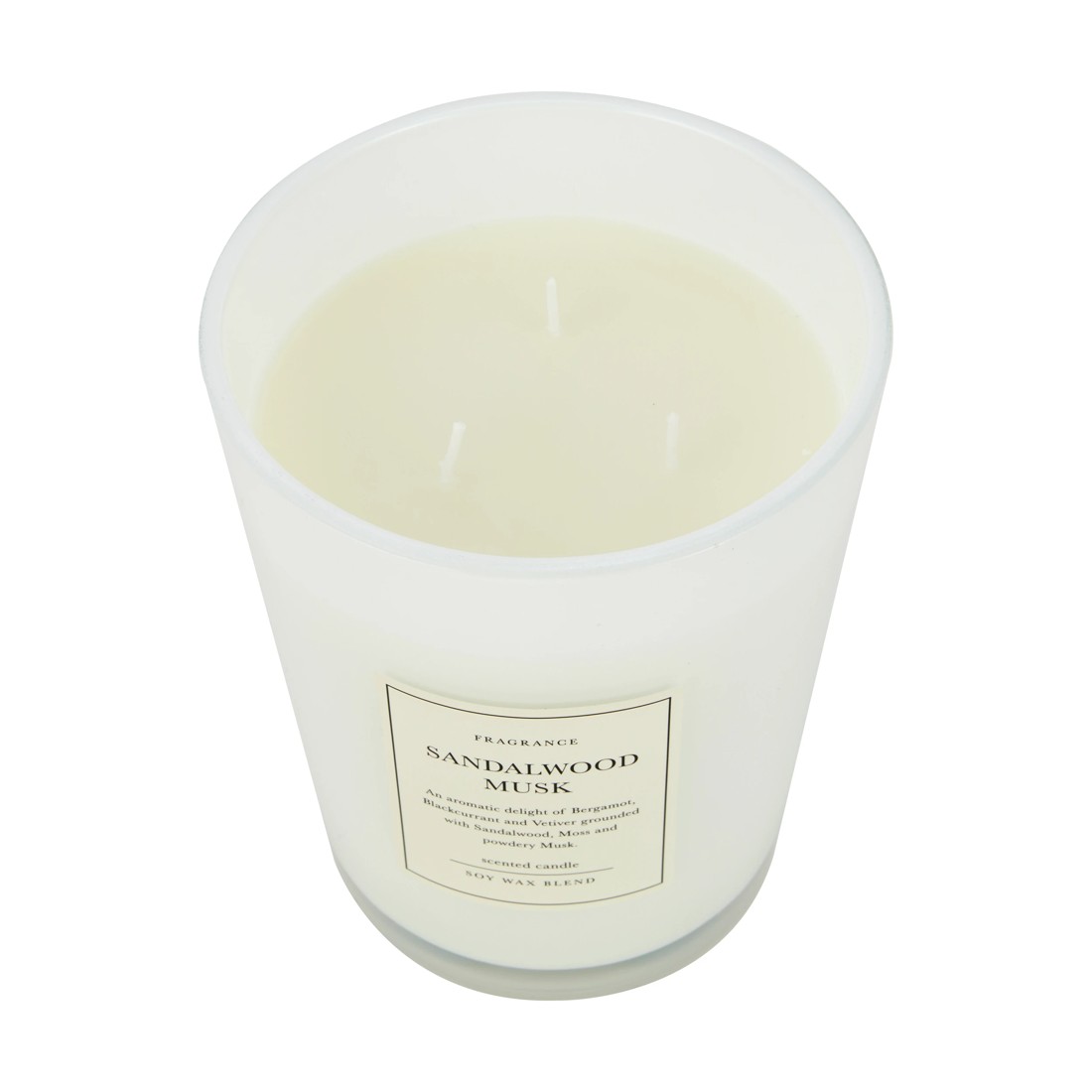 2 XL Sandalwood Musk Soy Wax Blend Scented Candle, 2 of 4