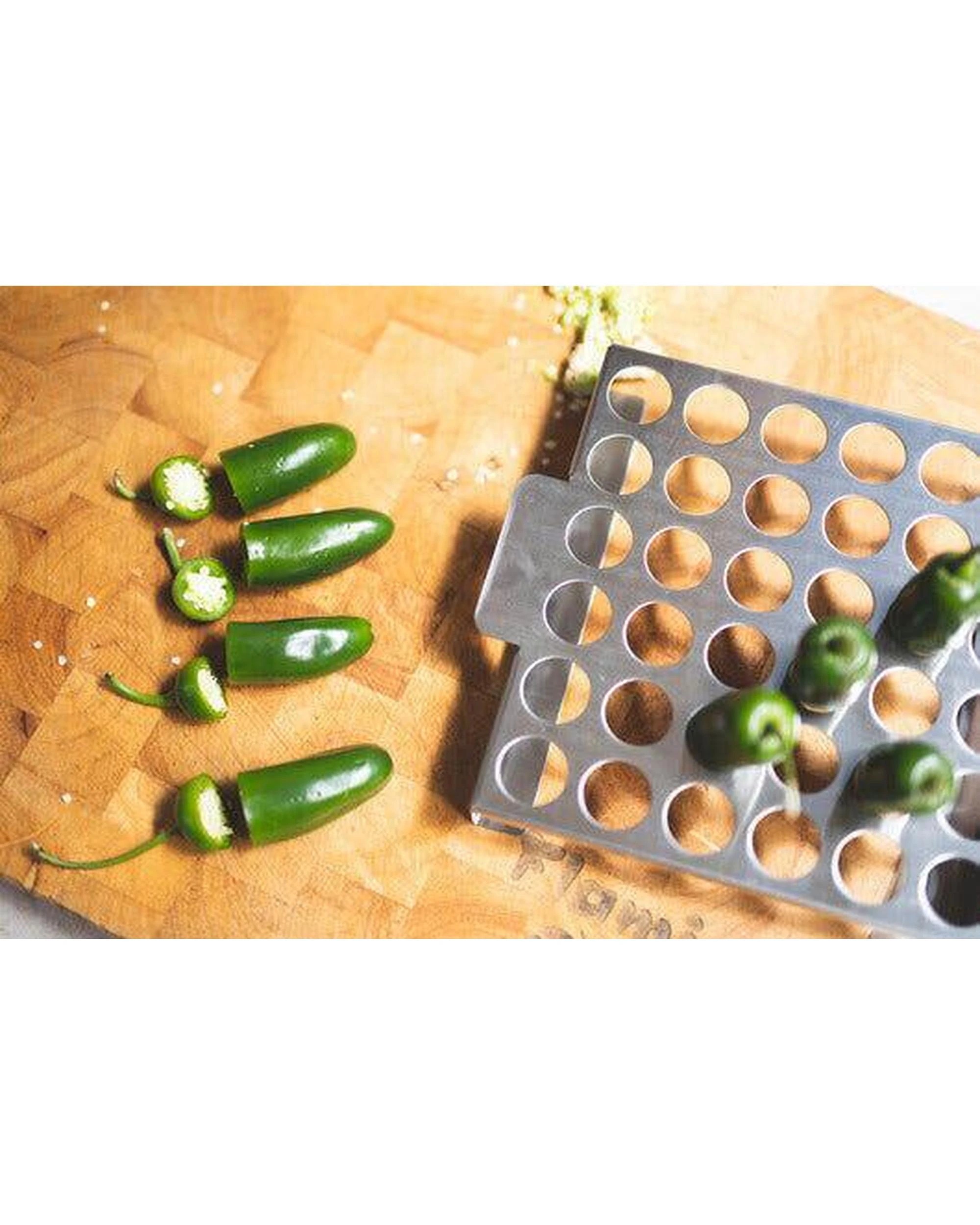 8 Flaming Coals Jalapeno Popper Tray - 36 Hole, 8 of 10