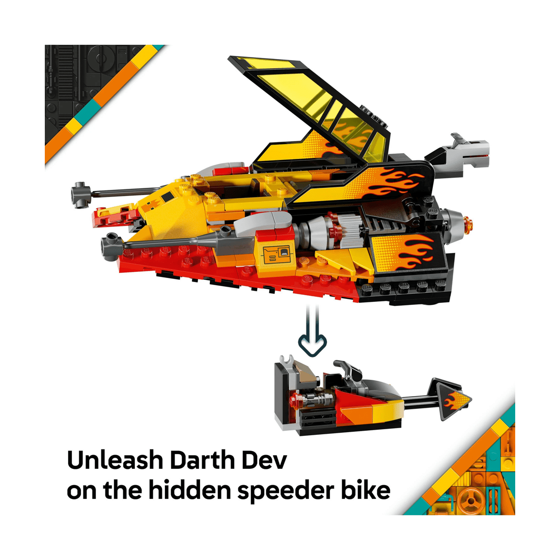 4 LEGO Star Wars The Force Burner Snowspeeder 75414, 4 of 10