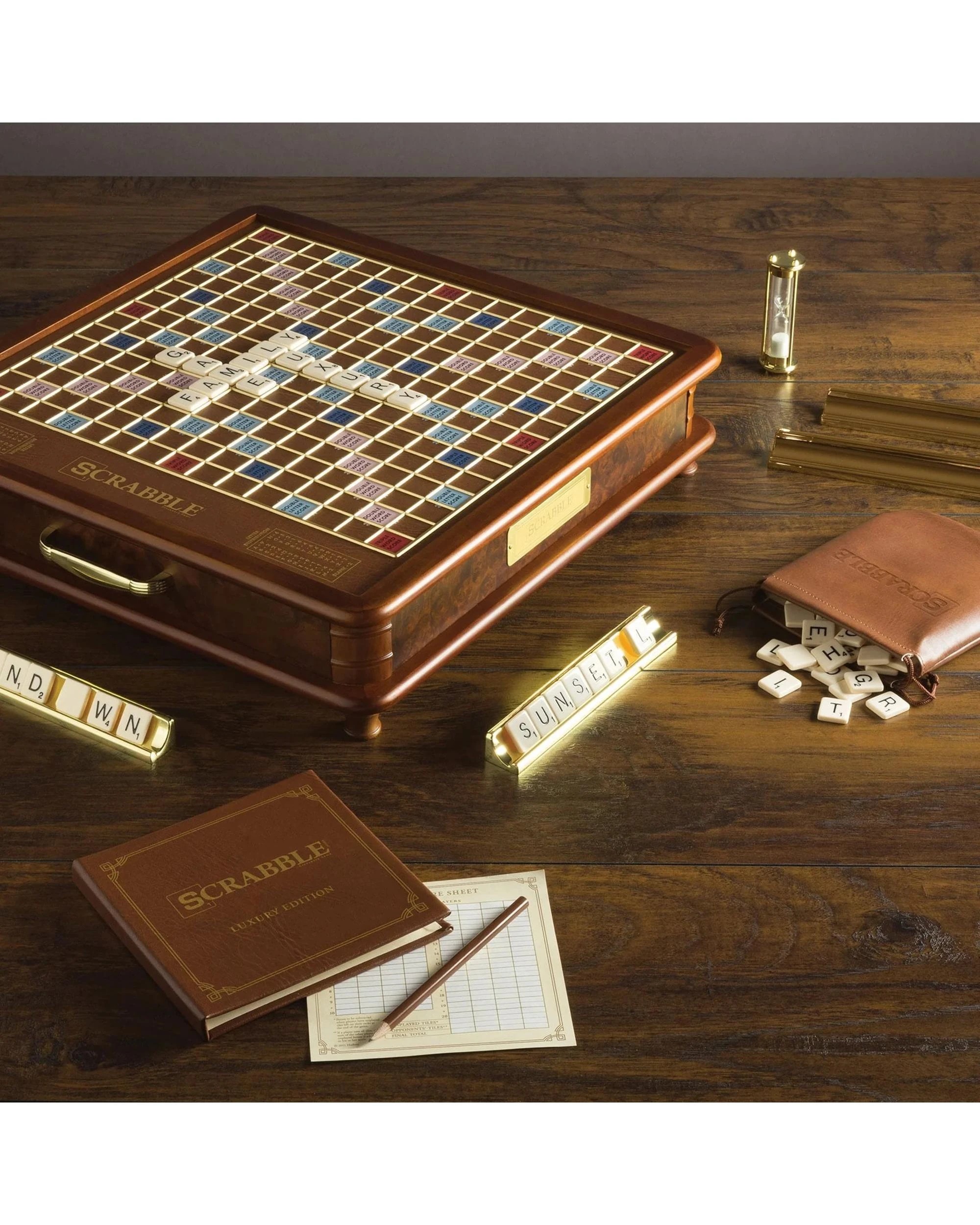 4 Scrabble Luxury Edition Board Game, 4 of 6
