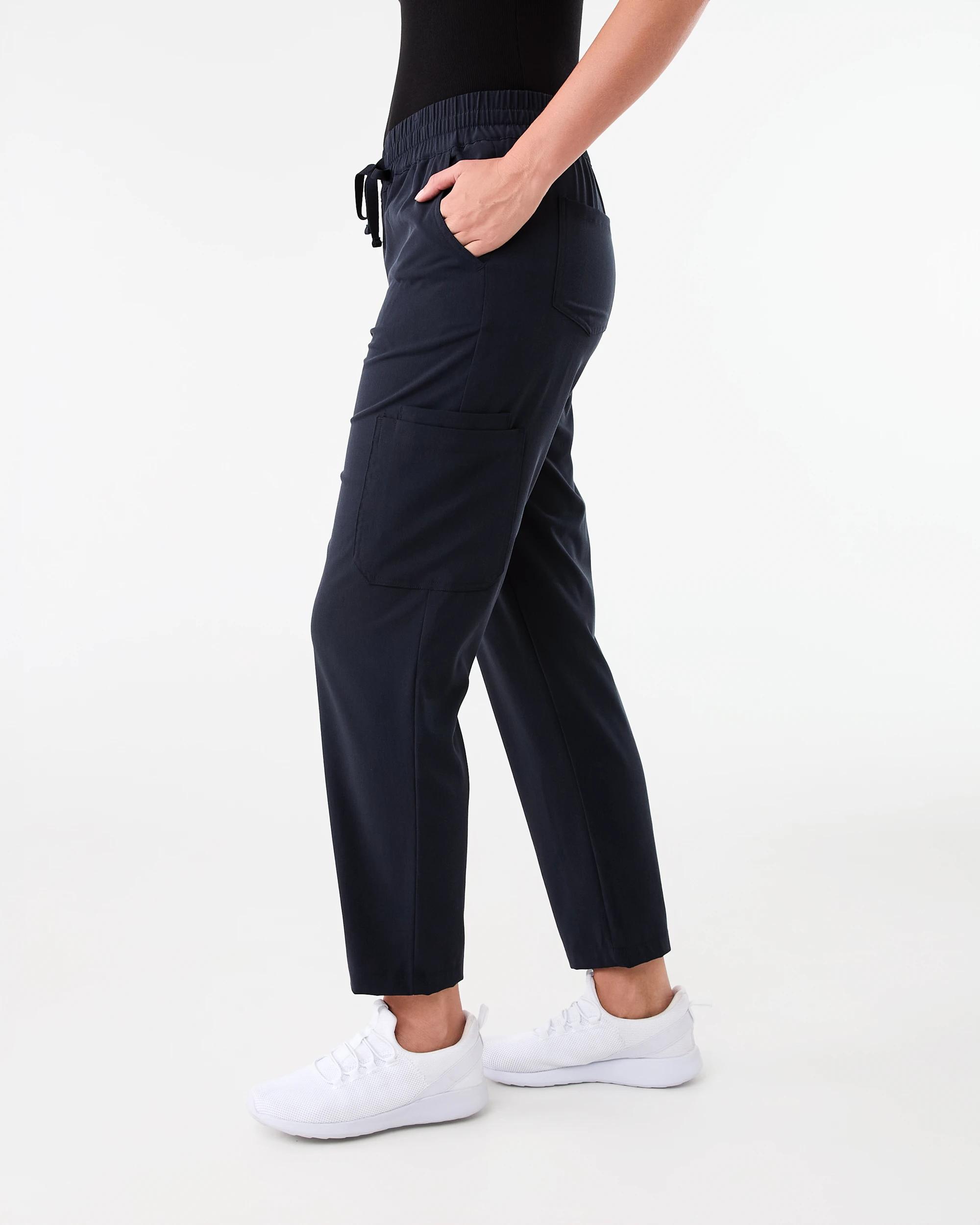 2 Workwear Scrub Cargo Pants Paris Blu, 2 of 7