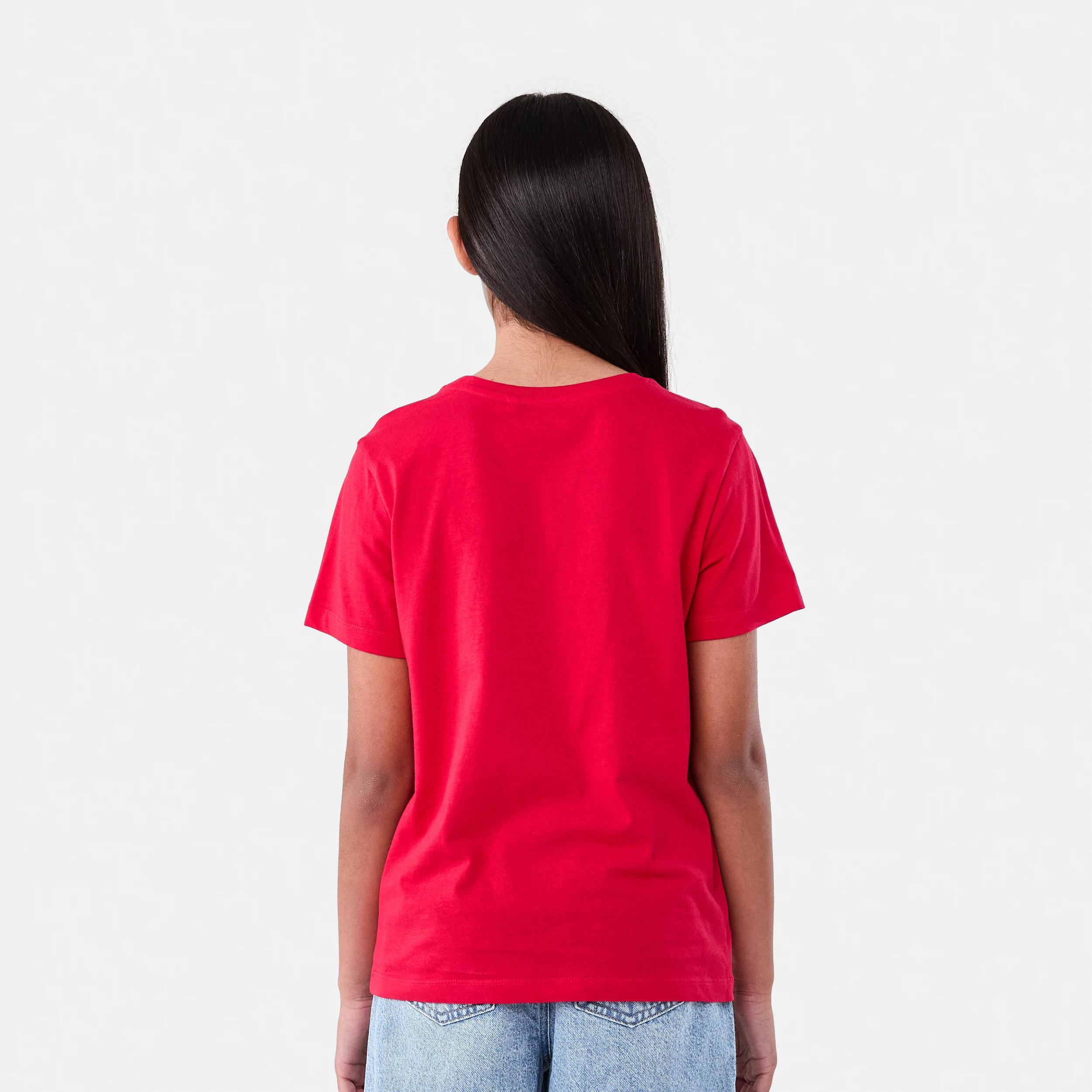 2 Christmas Print T-shirt Red Typo, 2 of 6