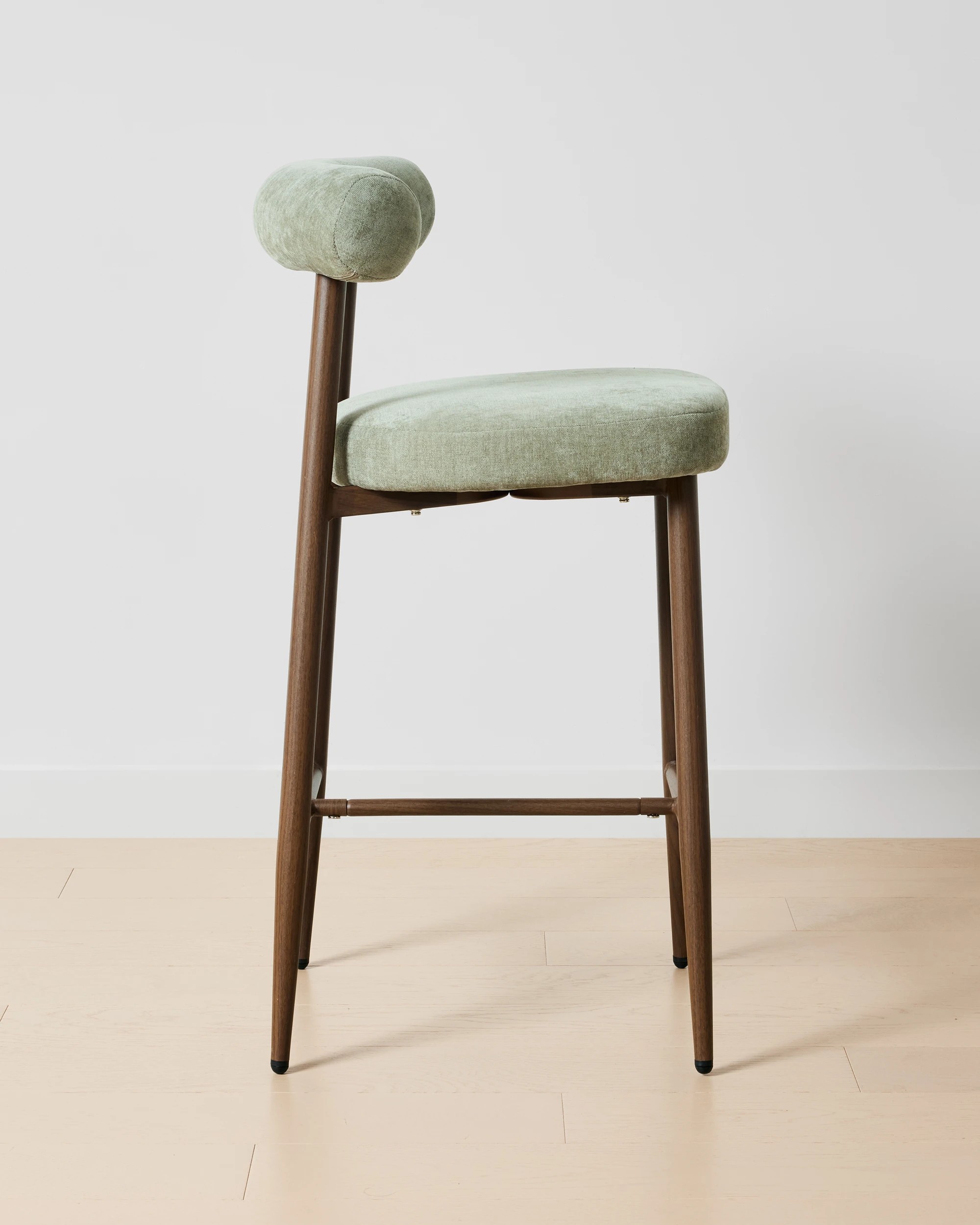 3 Henry Upholstered Bar Stool - Green, 3 of 7
