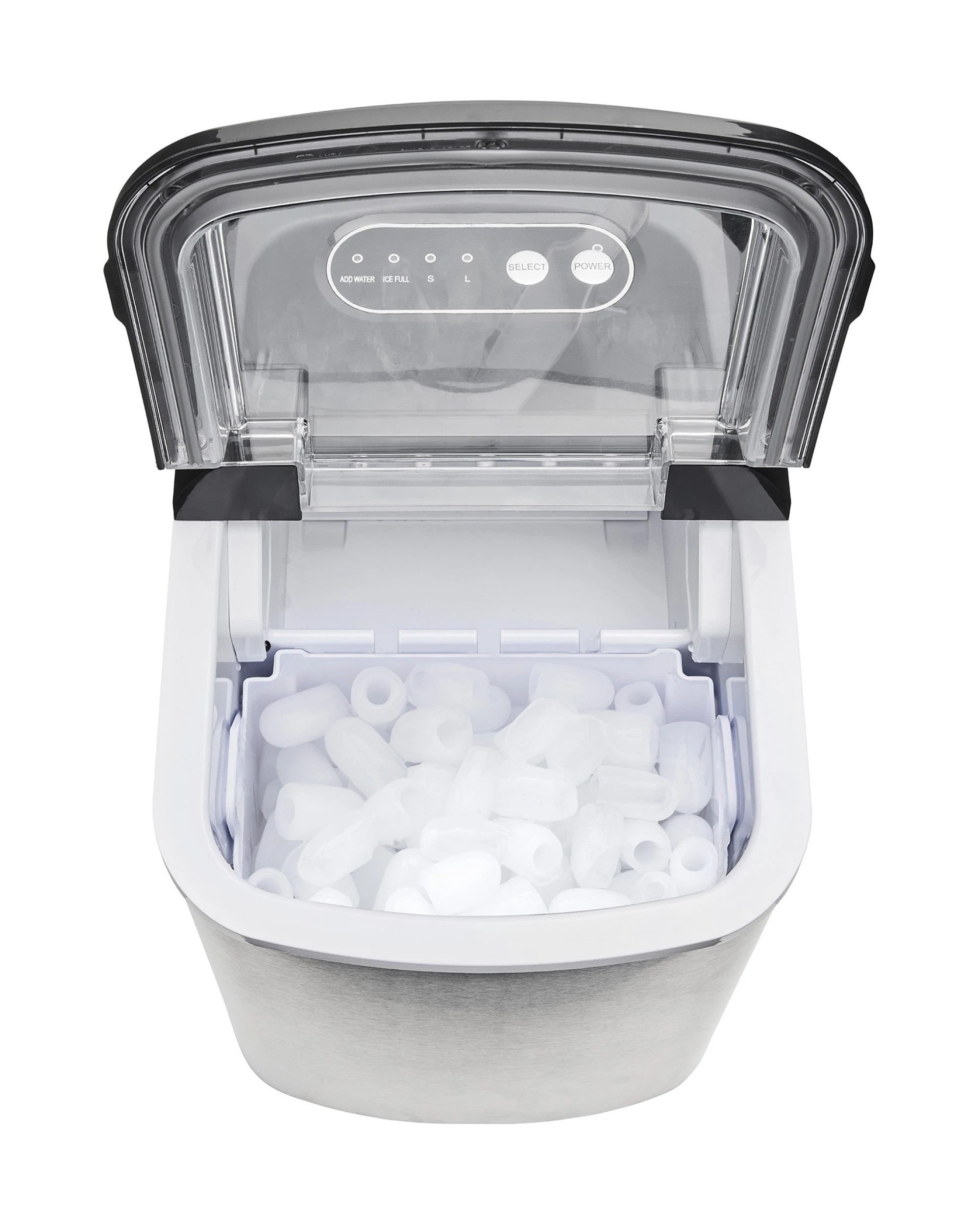 5 Morphy Richards Ice Maker Stainless Steel 15kg Small Large And Cube 2.1l Tank, 5 of 10