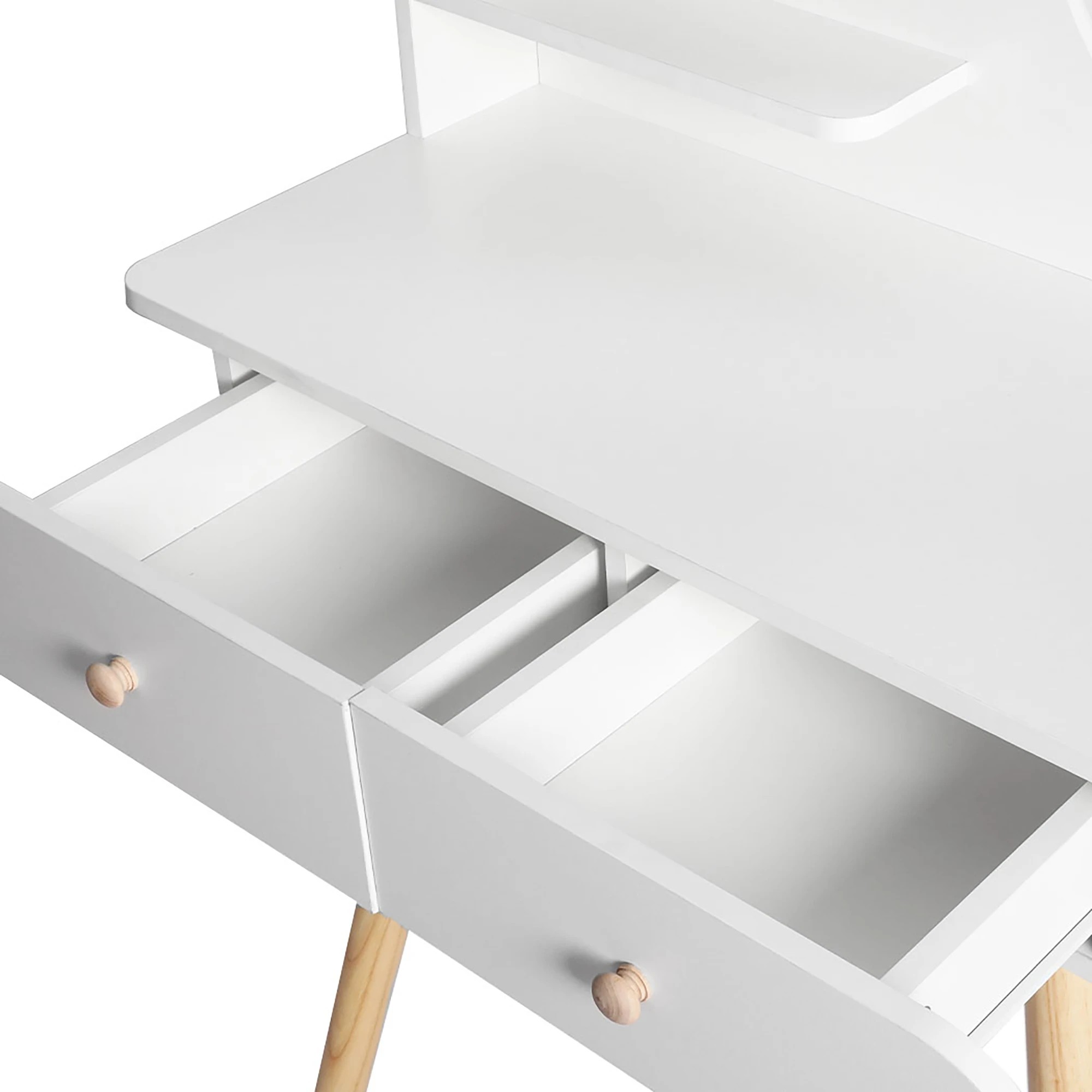 4 Levede Led Mirrordressing Table Set, 4 of 7