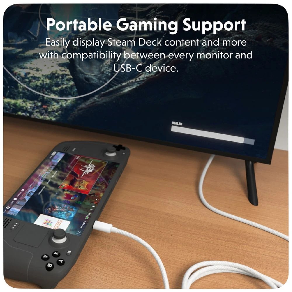 5 HyperDrive USB-C to HDMI 4K60Hz Cable 2.5m White, 5 of 8