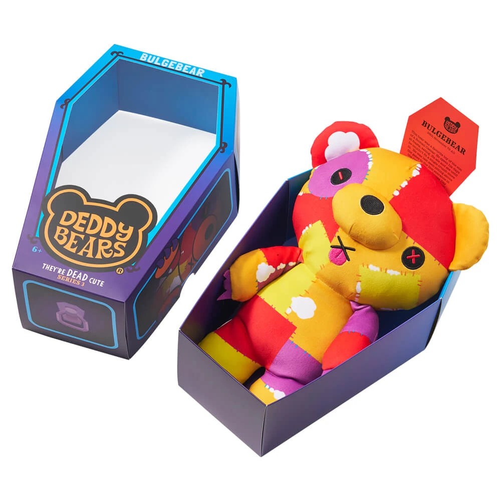 3 Deddy Bears - Bulgebear, Series 3, Large Coffin, 3 of 5