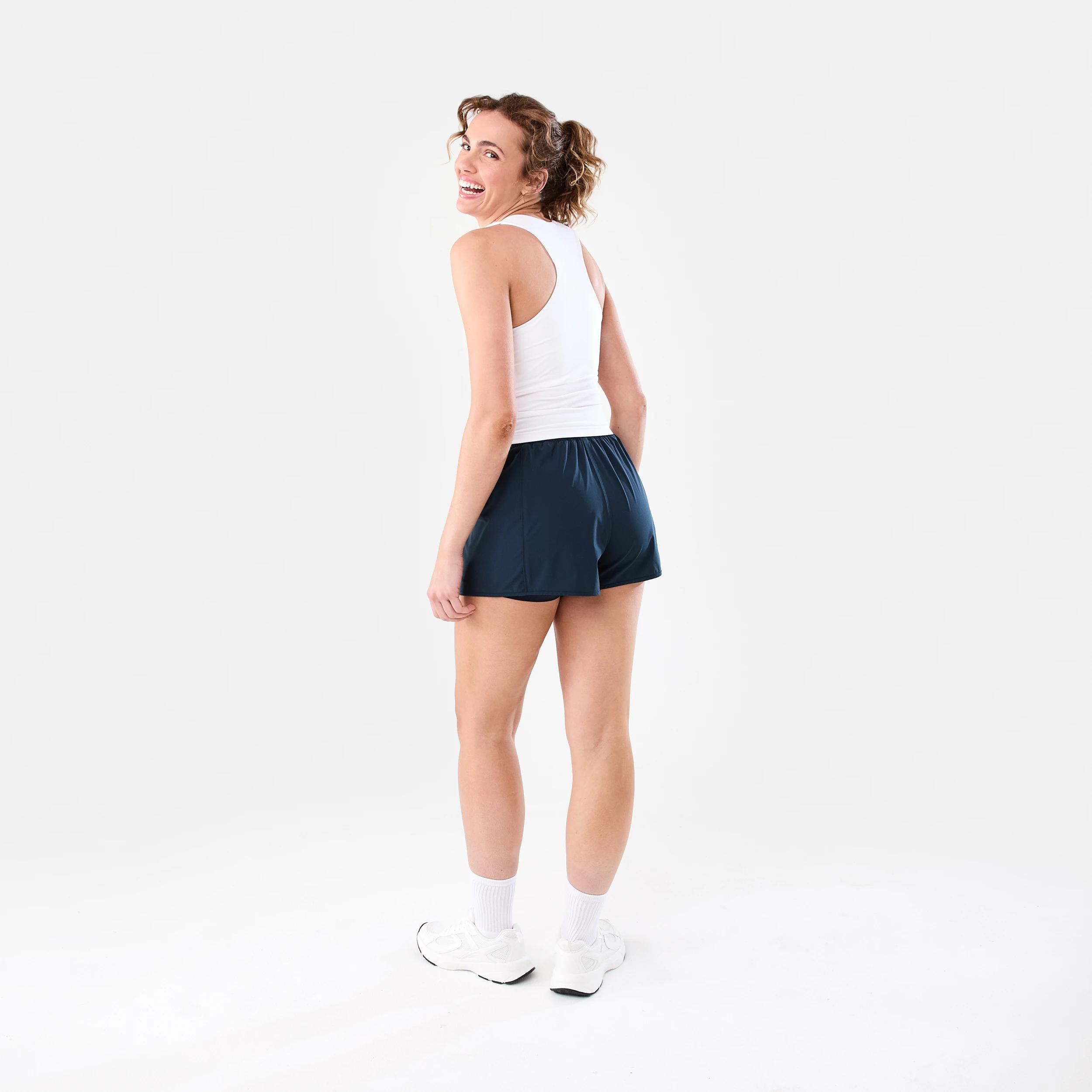 3 Active Womens Running Shorts SHADE NAVY, 3 of 7